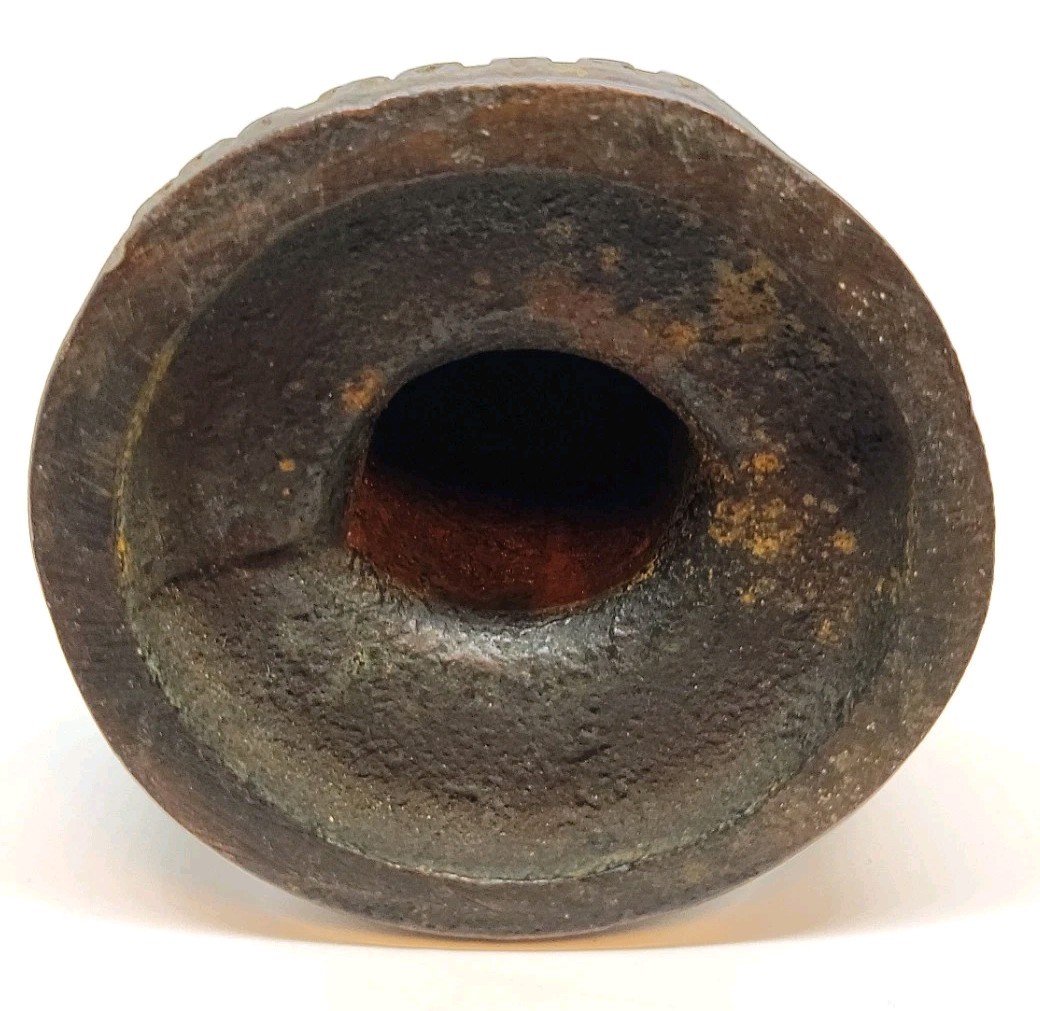 1900’s Thatcher Furnace Co Advertising Cast Iron Your Warm Friend Paperweight