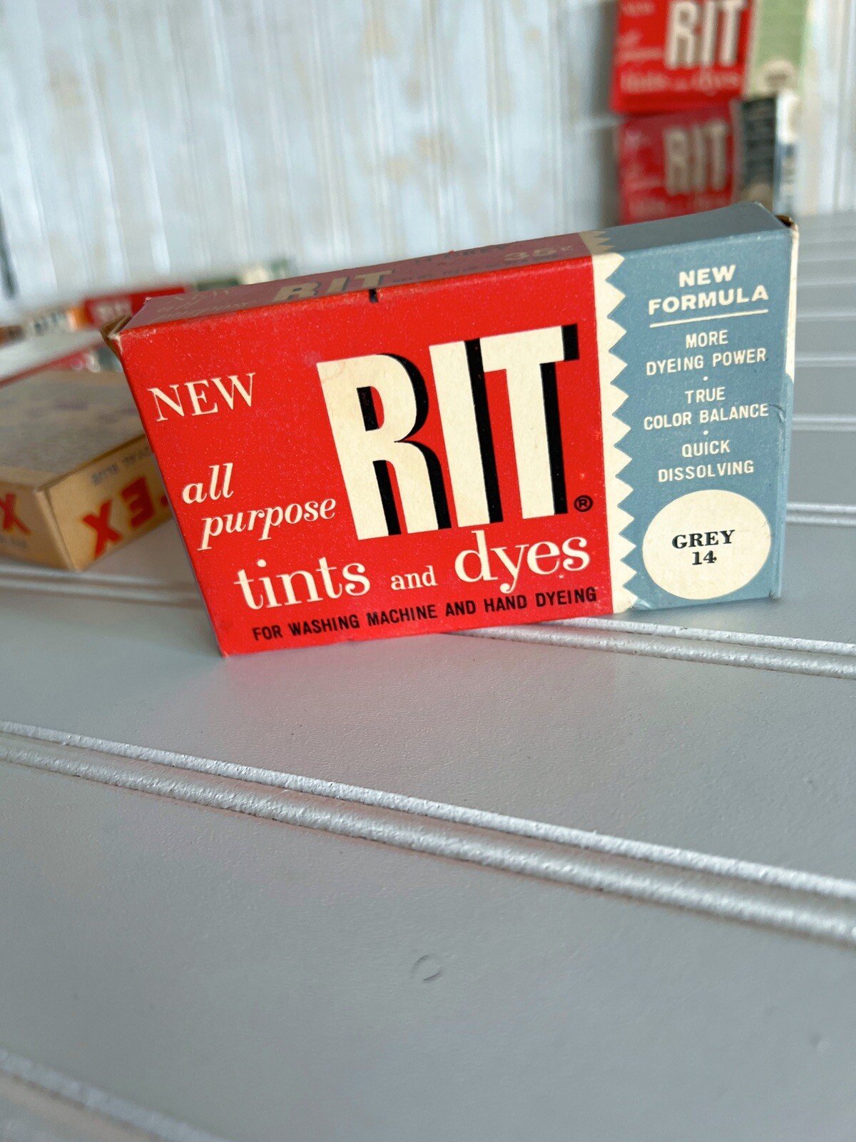 Vintage RIT Tintex Instant Dye Lot Original Boxes Assorted Colors 1930’s-50’s