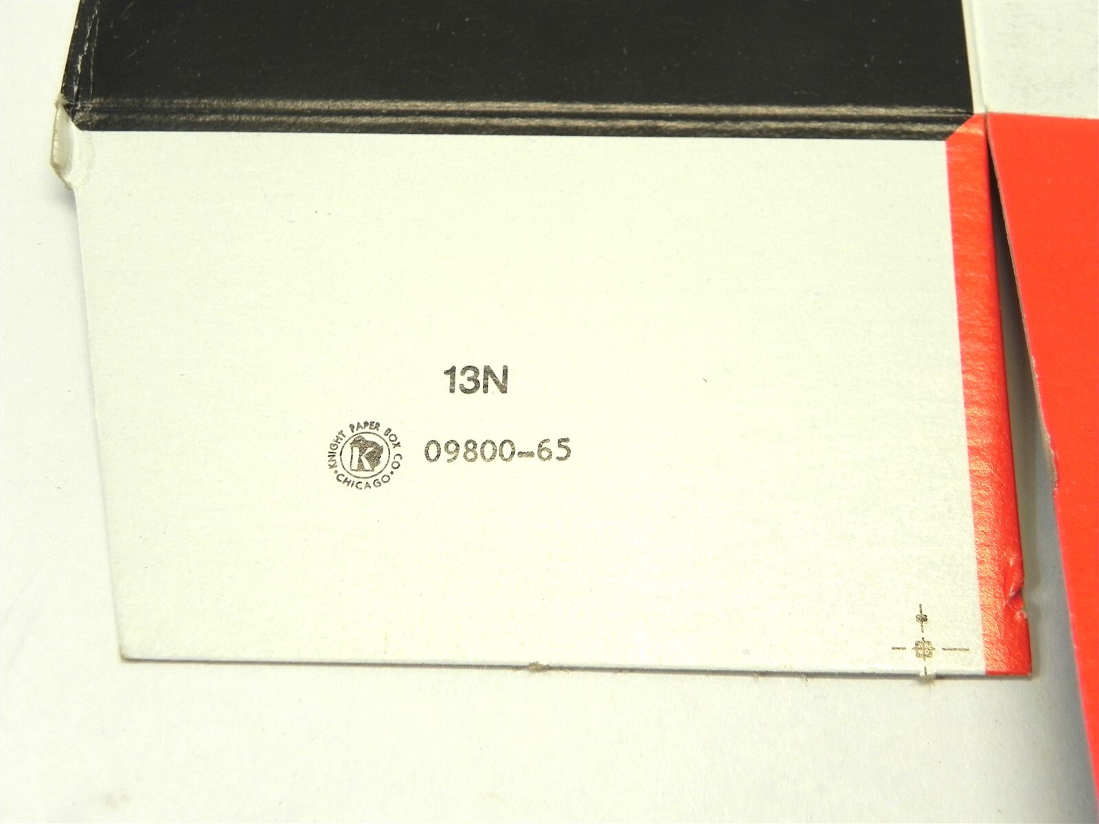 VINTAGE NIEHOFF TUNE-UP PARTS DISPLAY BOX *BOX ONLY* #13N NEW UNUSED 5.50″x4″x4″
