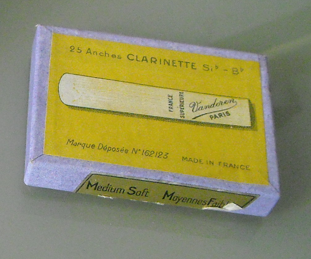 NICE ADVERTISING BOX_CLARINET REEDS_FRANCE_USEFUL_COLLECTIBLE