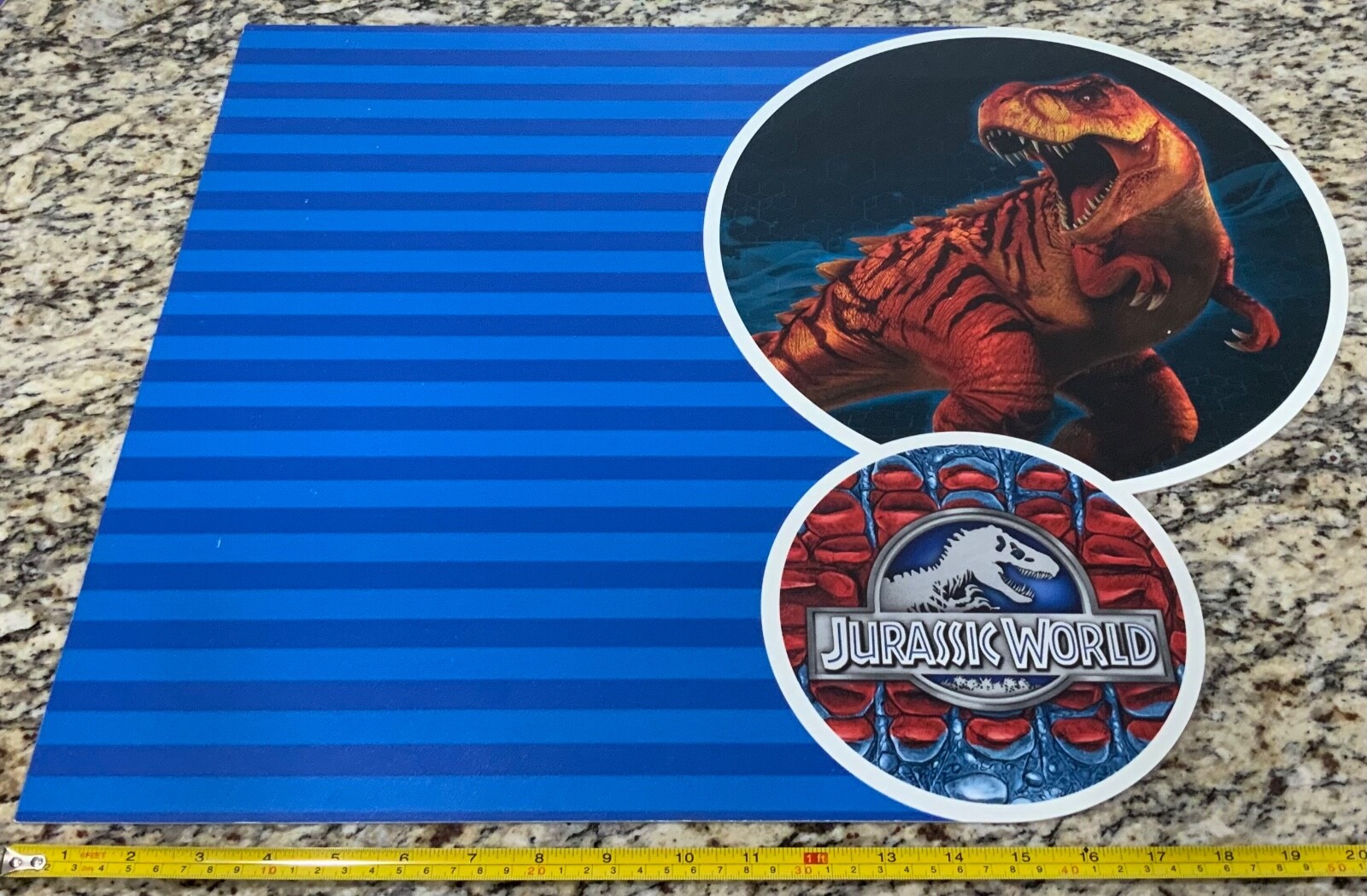 Jurassic World Universal Movie Double-Sided Plastic Sign Large Store Display