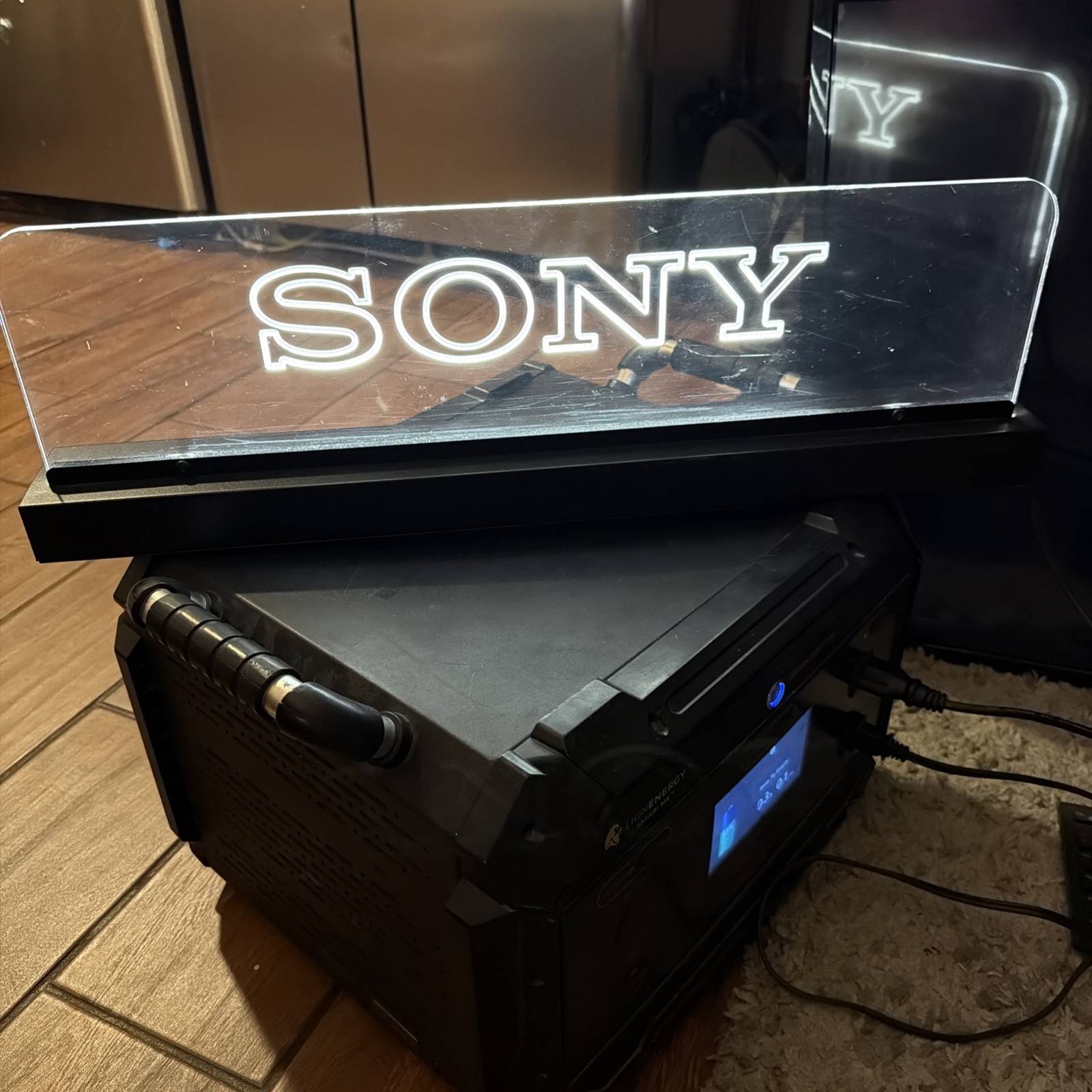 Vintage Sony Display Light Appliance Store Display Old Store Find Collectible