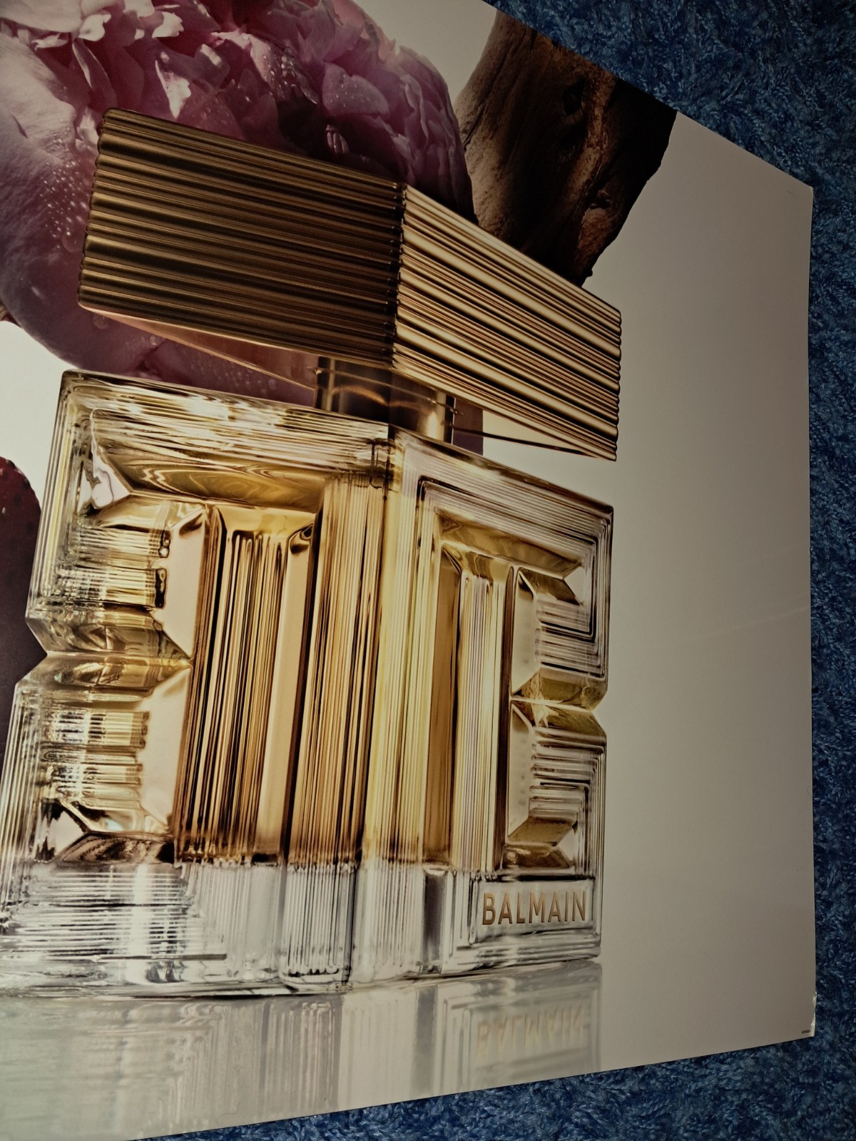 Balmain Destin Perfume Fragrance PROMO SIGN 2 FT Ulta Beauty RARE HTF