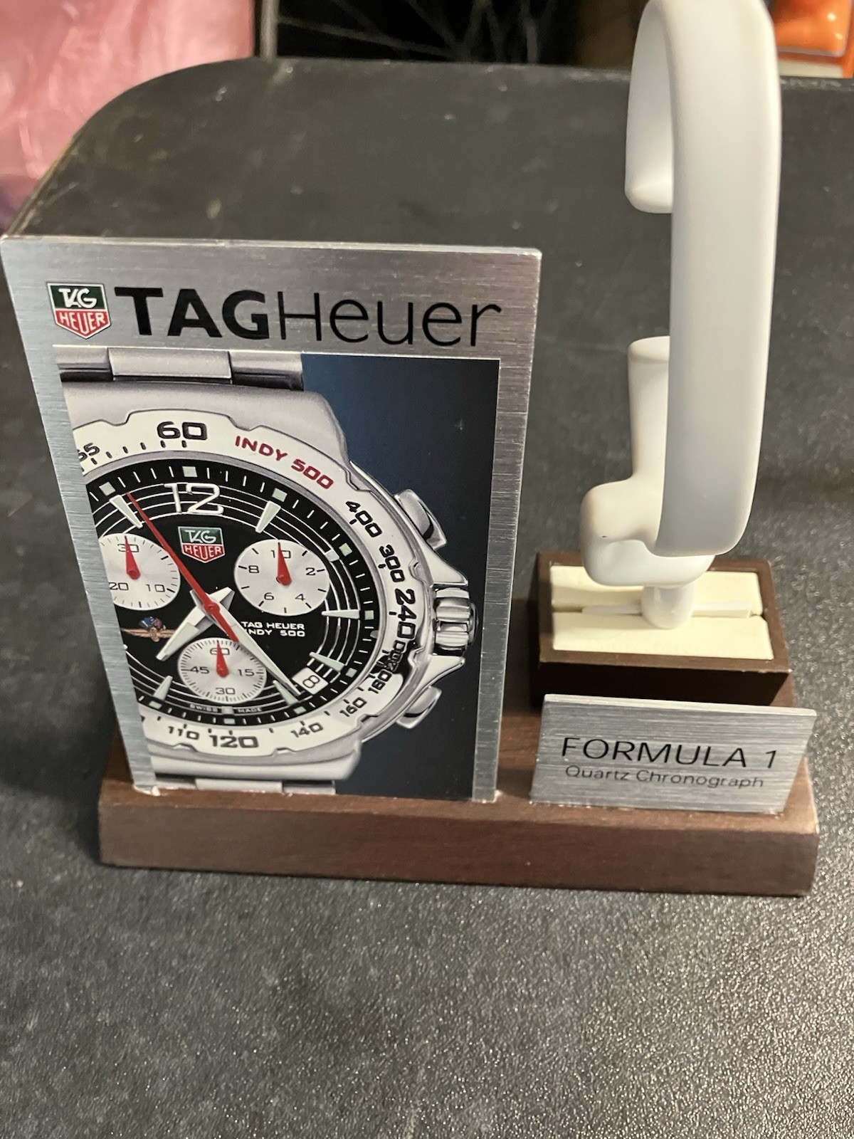 Authorized Dealer Only Store Watch Display TAG Heuer Watch Stand