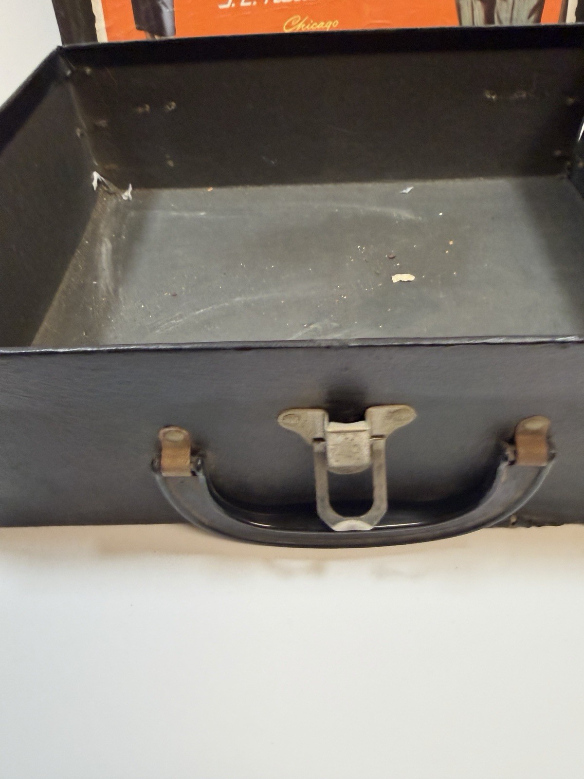 Vintage Salesman Sample Case J C Field & Son Inc Briefcase Advertising
