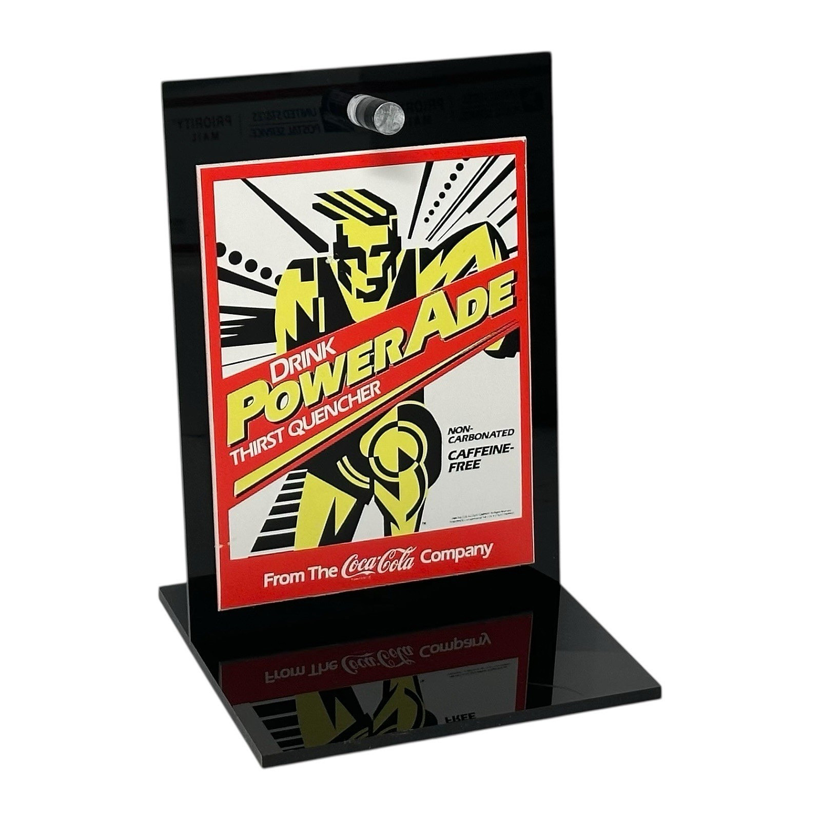 VINTAGE 1989 COCA-COLA POWERADE STORE ADVERTISING DISPLAY SIGN