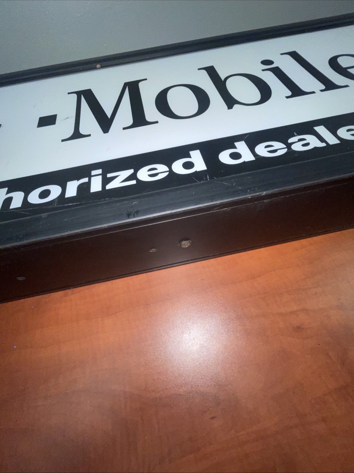 T-Mobile Authorized Dealer Lighted Store Display Advertising Sign