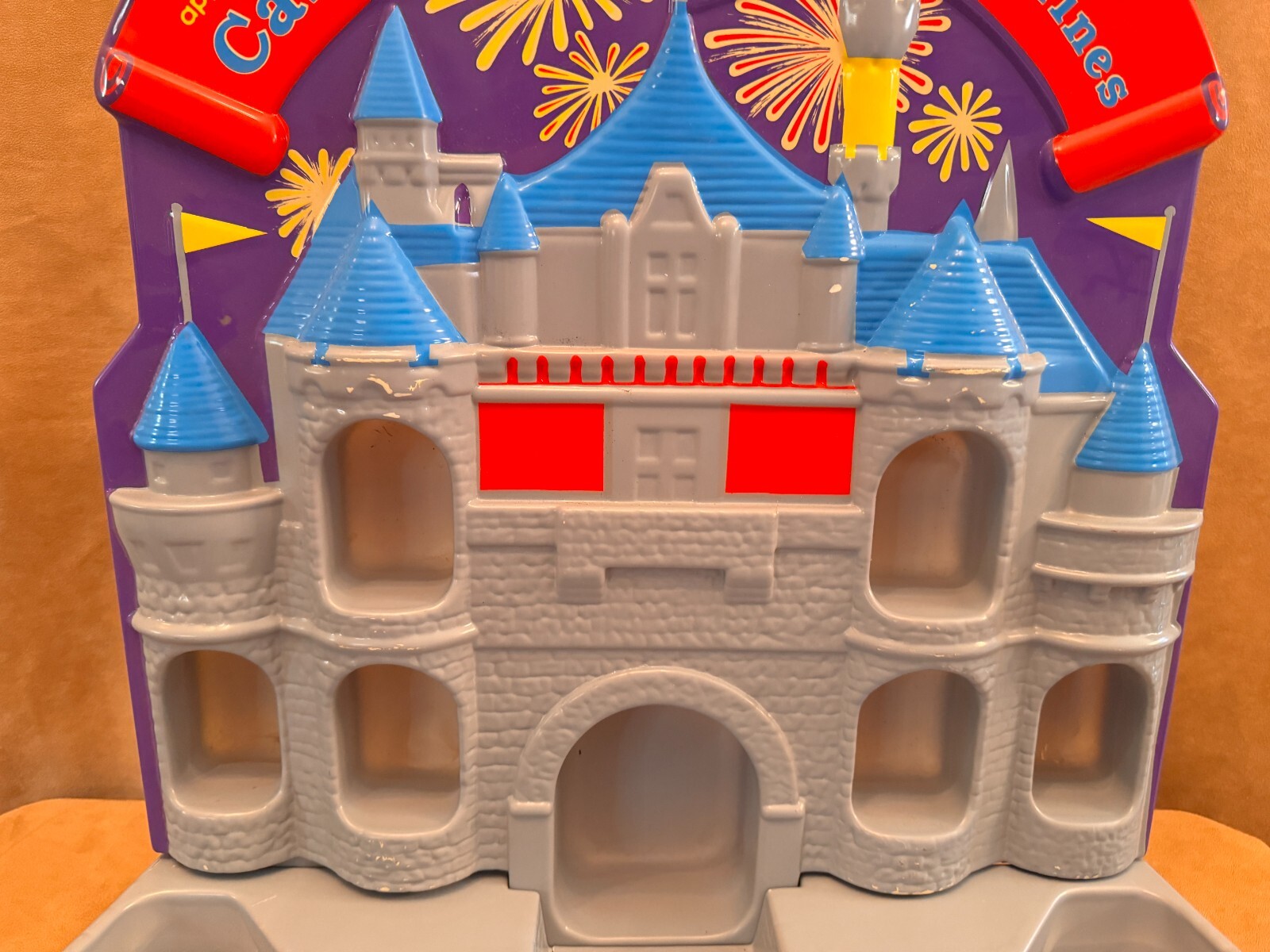 1988 Disney Castle Collection Store Display PVC Figures Magic Kingdom Vintage