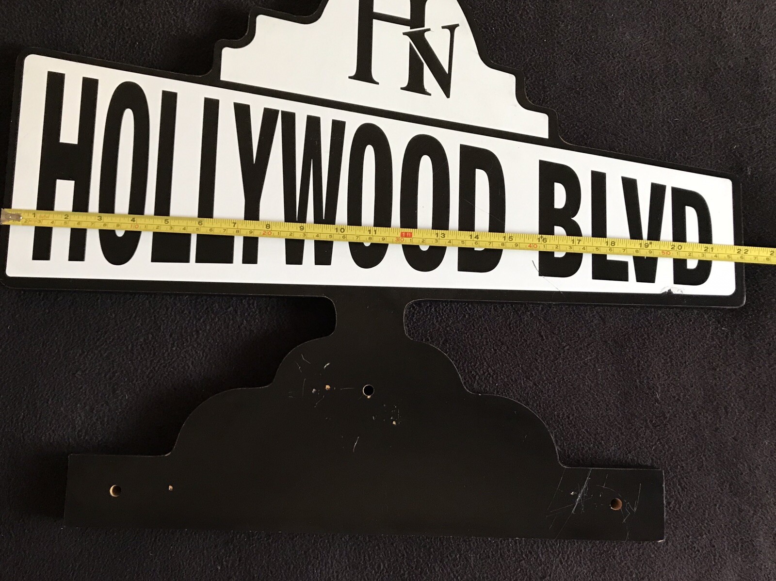 Hollywood Video Store Official Hollywood Blvd Display Sign VTG EXTREMELY RARE