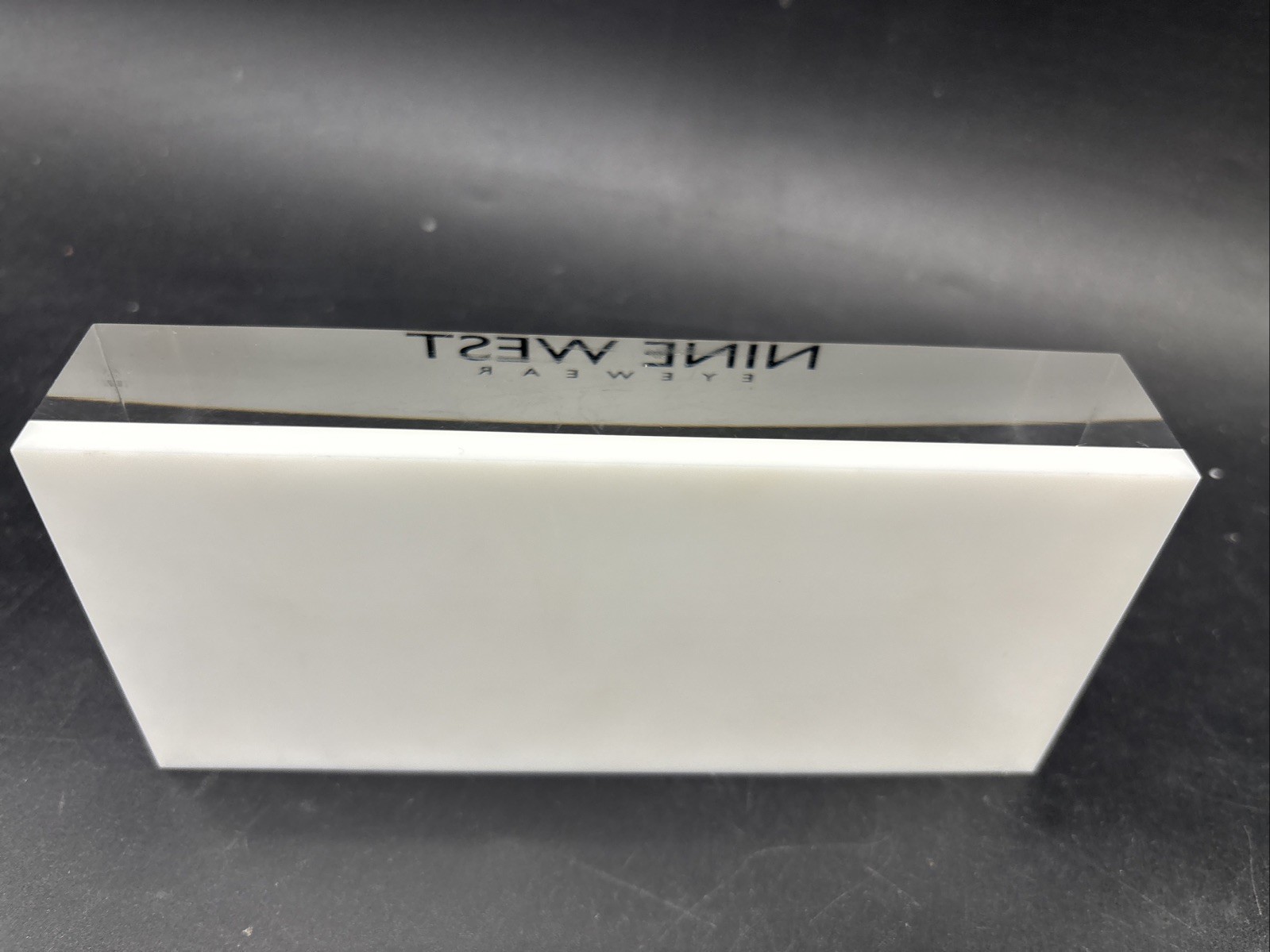 Nine West Eyewear Acrylic Retail Display – Optical Counter Sign