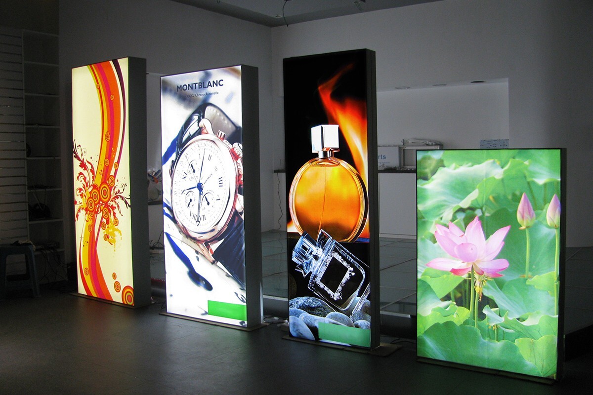 3ft x 4ft Led Light Box Custom Frameless Advertising Fabric Lightbox for Shop