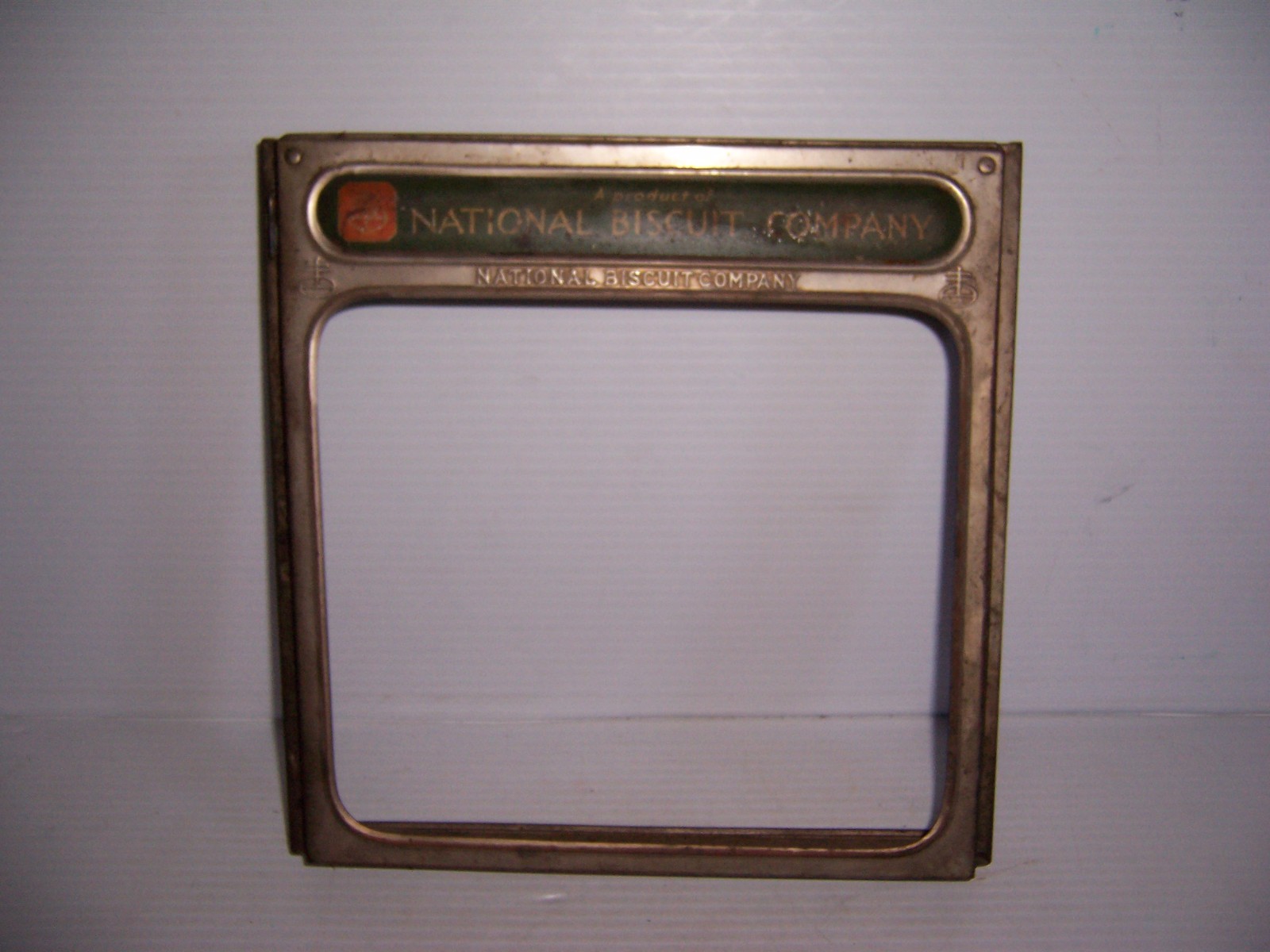 Vintage National Biscuit Company Advertising Store Counter Display Bin Door