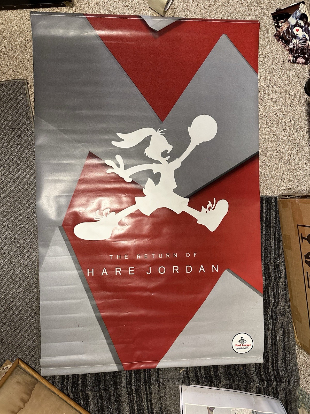 Air Jordan Hare Jordan Store Display Sign Promo Nike Retro