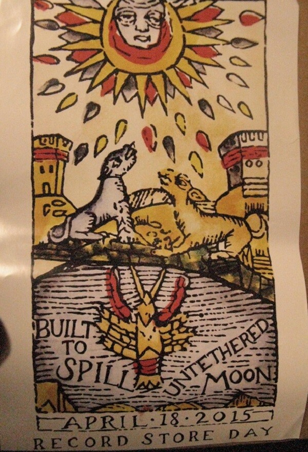 Built To Spill Untethered Moon Limited Edition Poster