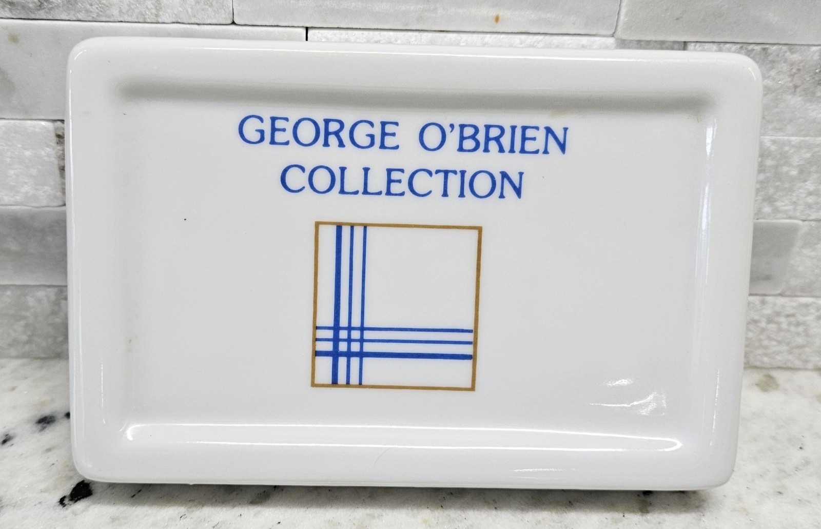 Rare Woodmere China GEORGE O’BRIEN COLLECTION Advertising Store Sign Display