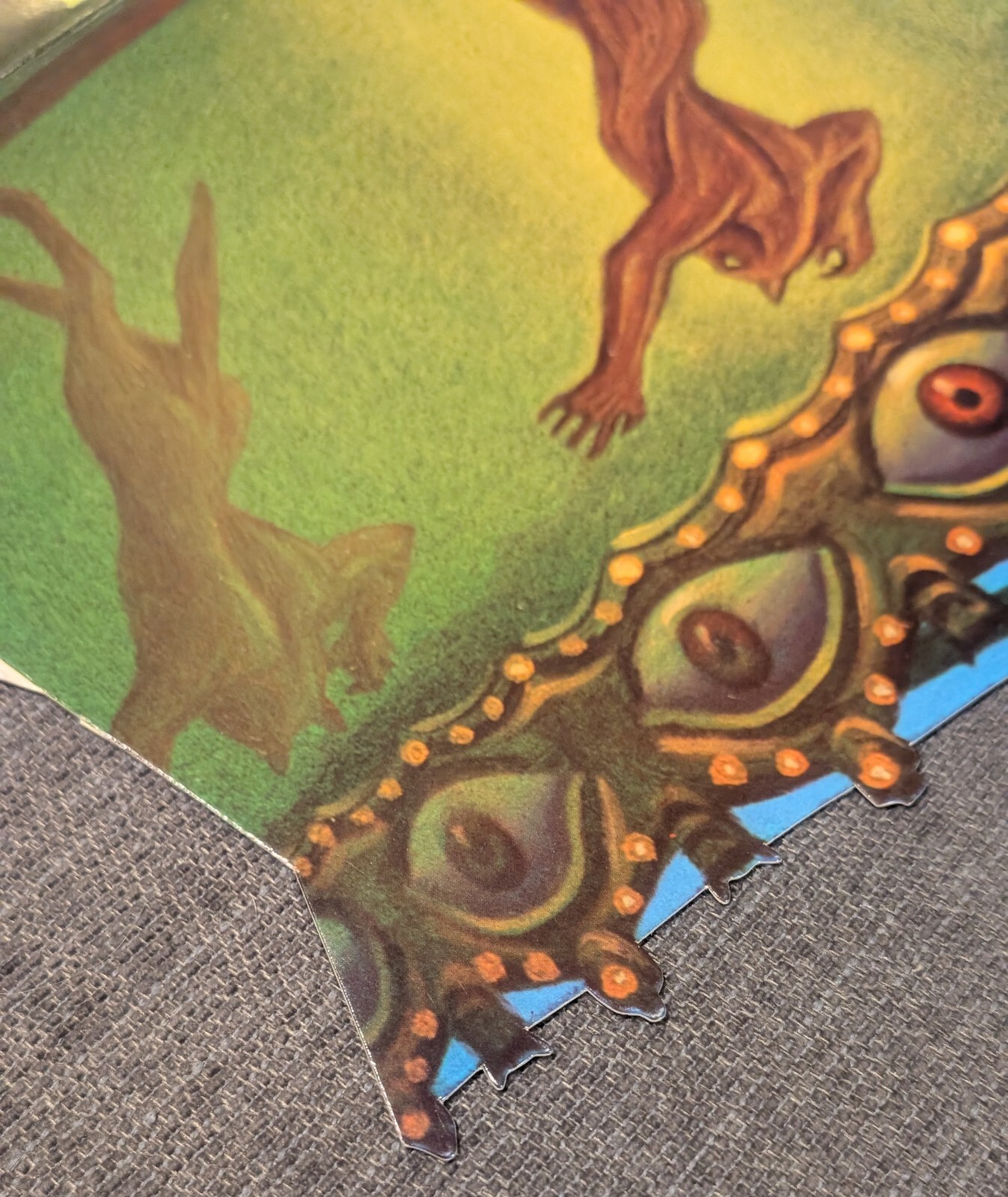 Rare The New Masterpiece Of Fear Promo Book Advertising Display Header Card