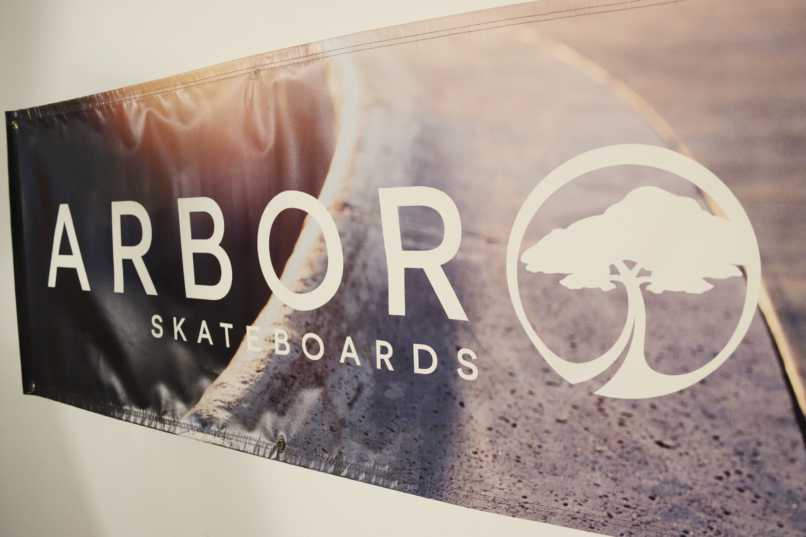 Arbor Skateboards Store Banner 24″ x 60″ Sign Vinyl Skate Surf Shop Poster