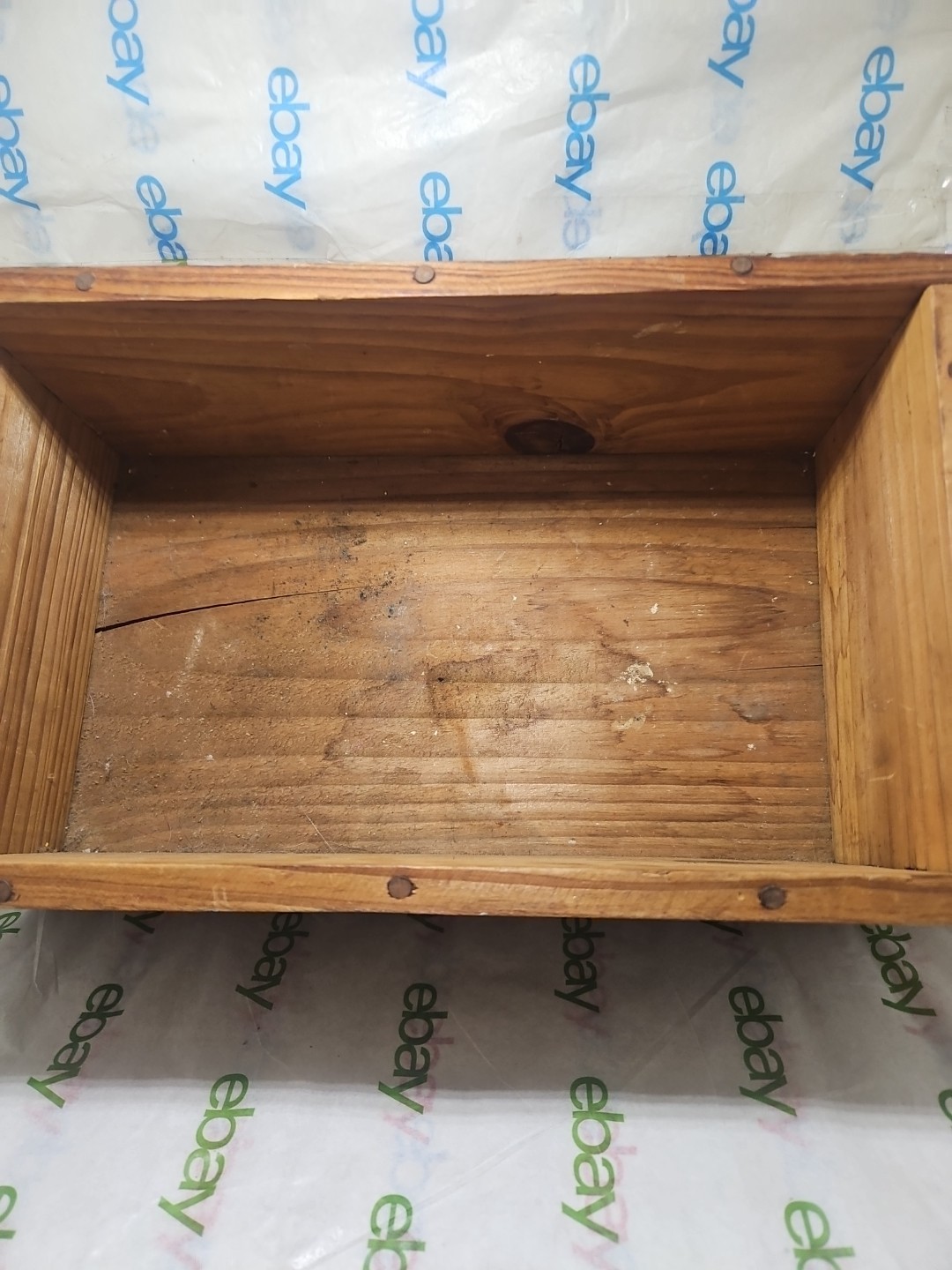 Boyd’s Bears Wooden Crate Medium Store Display 13-3/4 X 8-1/4 X5 -1/4 (JJ)