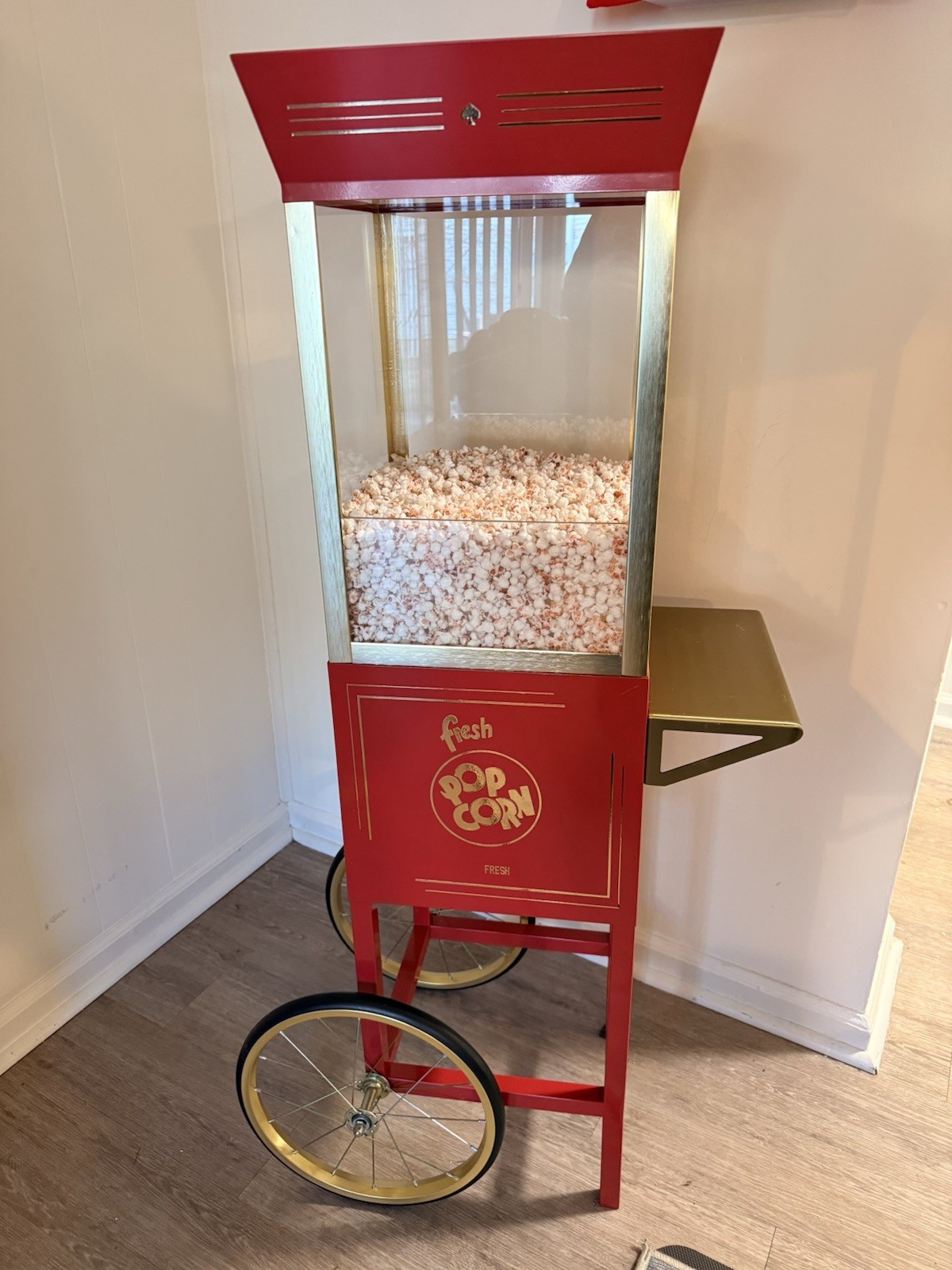 Kate Spade Popcorn Machine Window Display