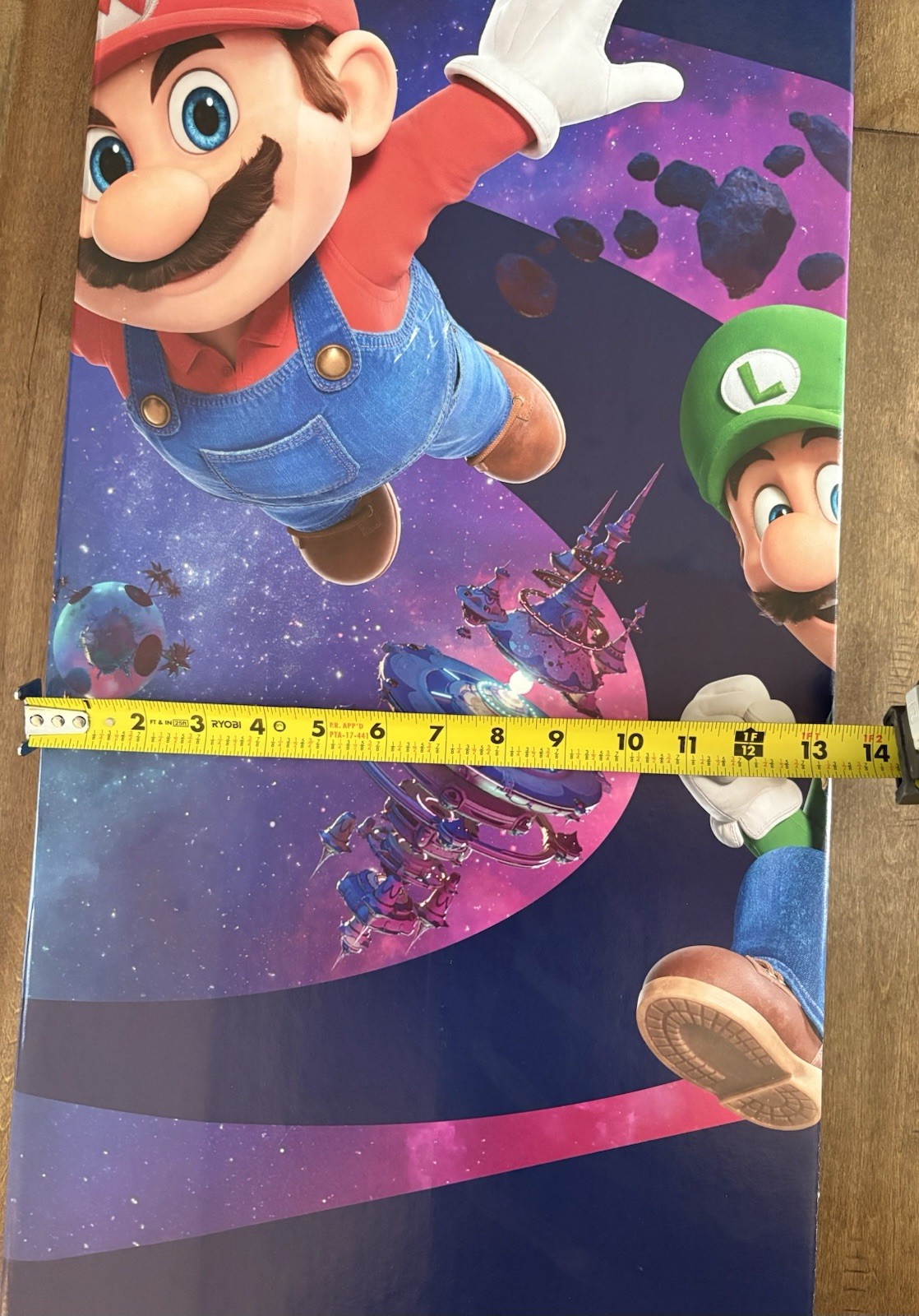 Allposters Super Mario Bros. Movie Cardboard Store Display Standee Header