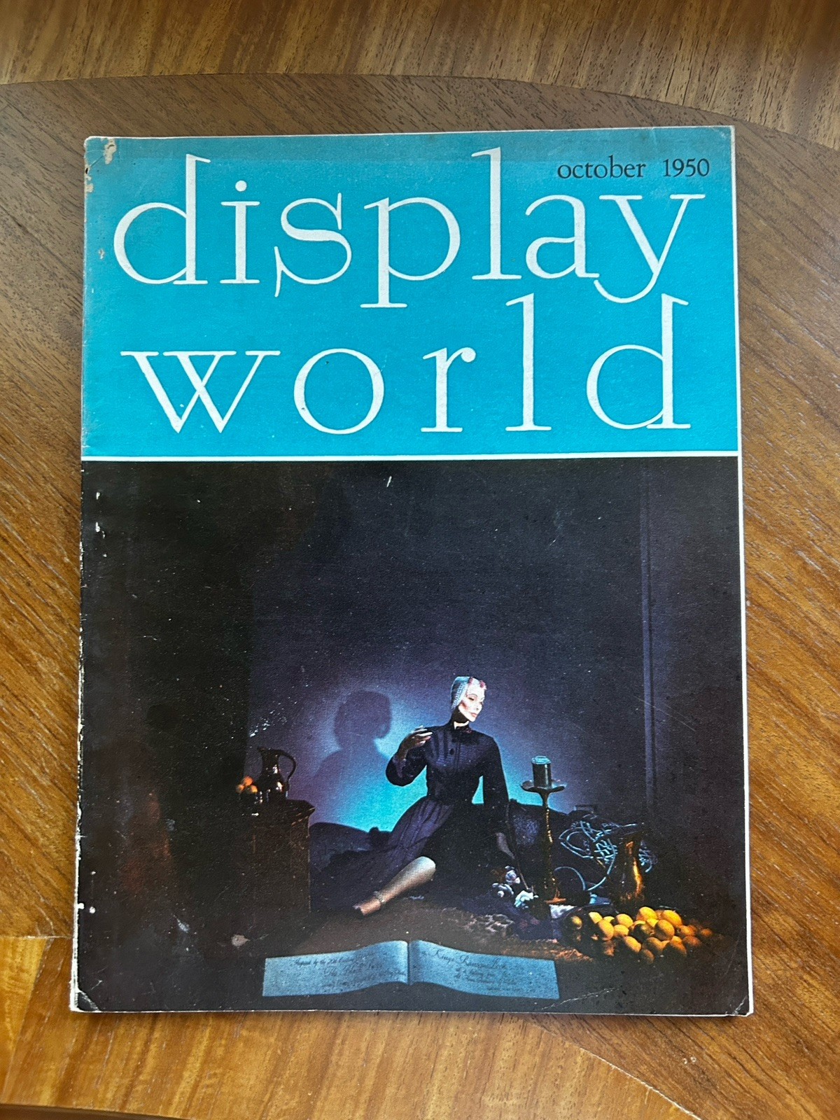 Vintage Display World Magazine 1950 Retail Store Window Mannequins Advertising