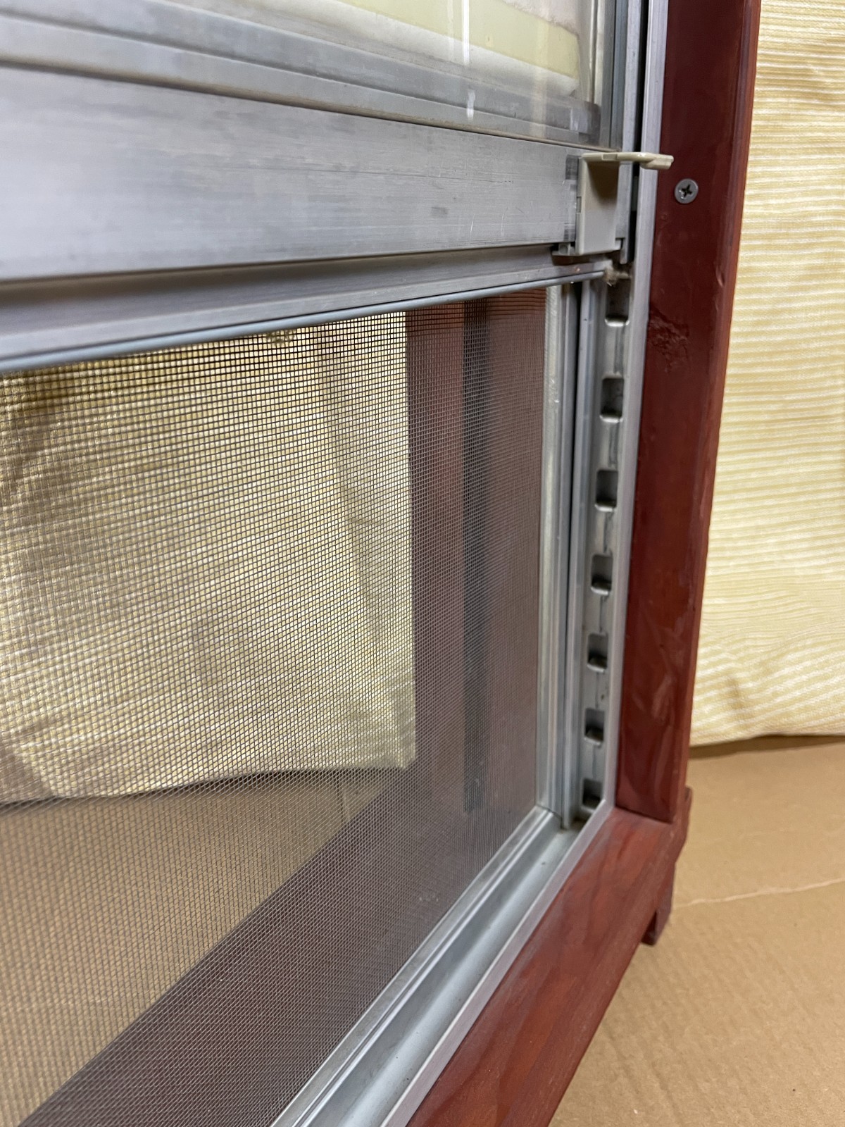 Rylock aluminum sash salesman sample, rare, vintage