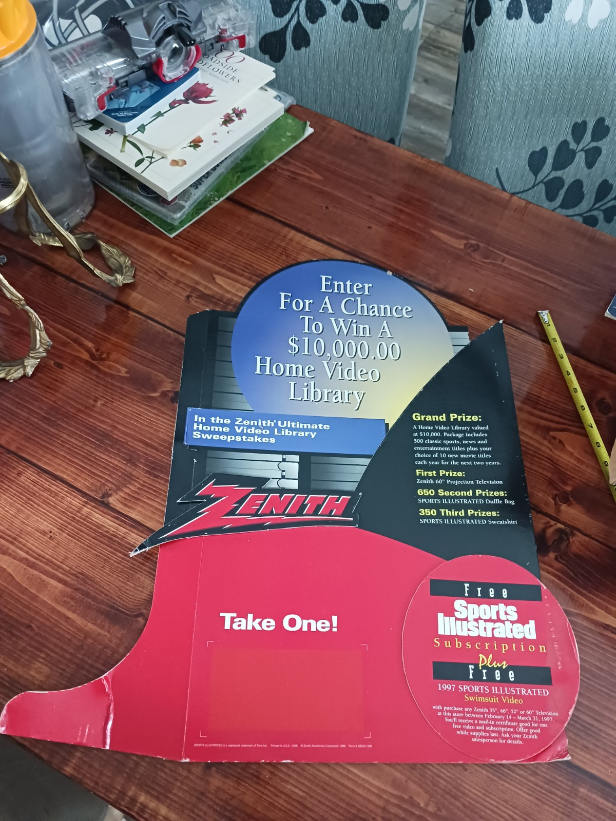 Zenith Sports Illustrated Dealer Advertising