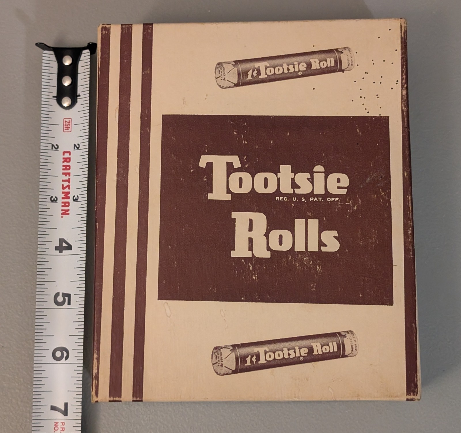 Vintage Tootsie Roll Counter Display Box – Sweets Company America Hoboken Candy