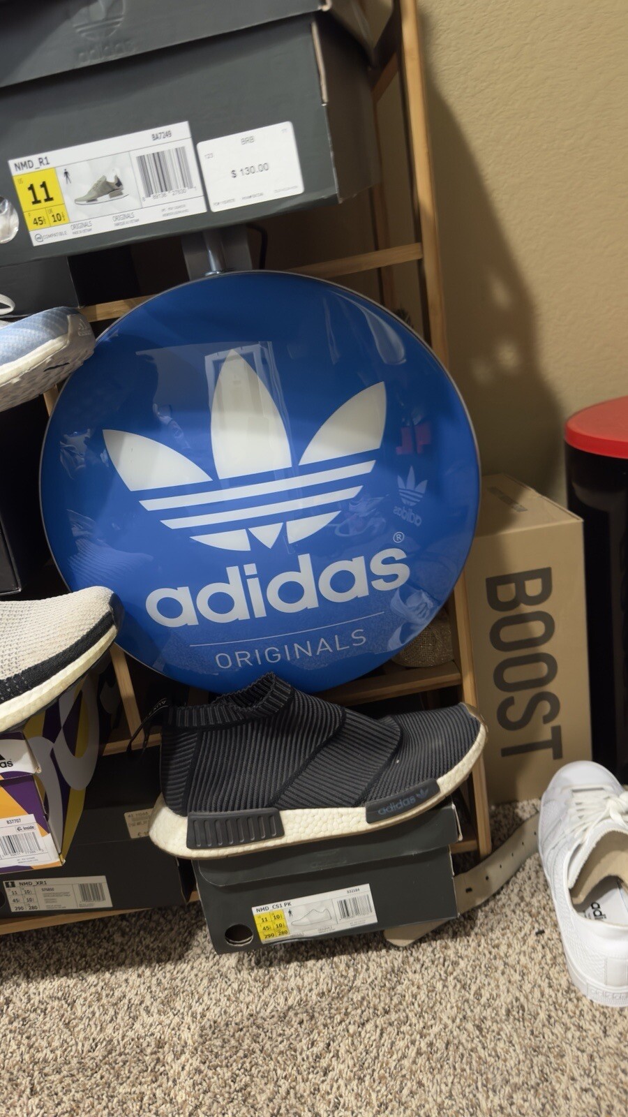 Adidas Advertising sign Large Store Display Sign