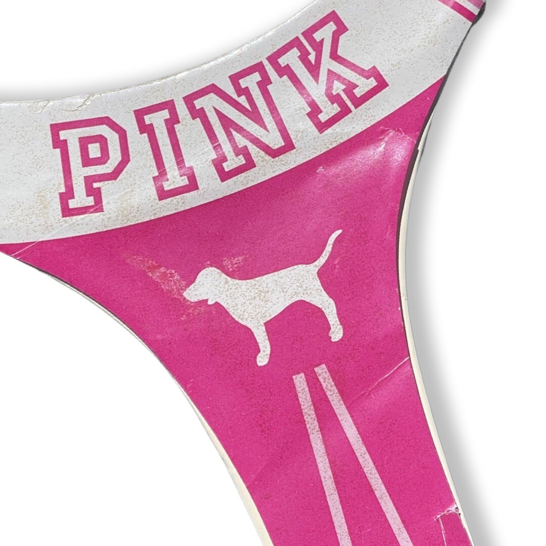 Vtg Victorias Secret VS PINK Tennis Racquet Store Display Rare Cover Dog Puppy