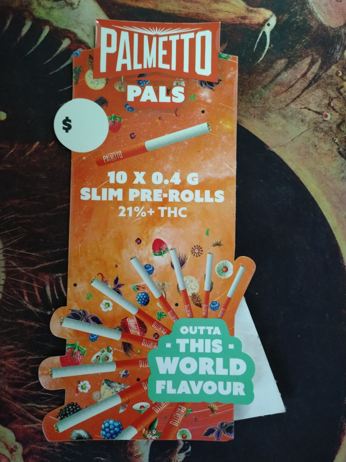 Palmetto Pals Cannabis Dispensary/Store Promo Display (Authentic) Standee