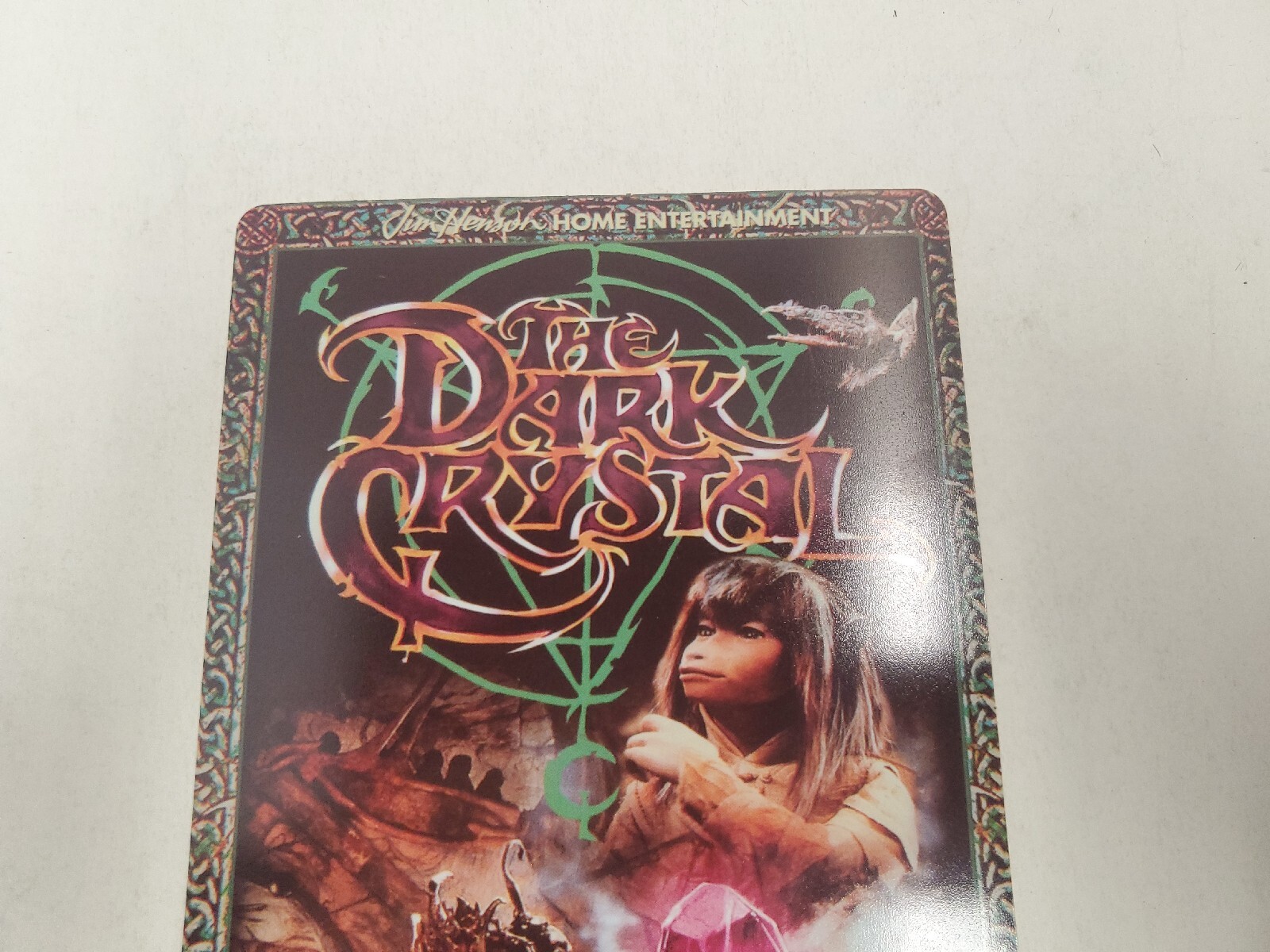 The Dark Crystal BLOCKBUSTER DVD BACKER CARD ONLY 5.5″X8″