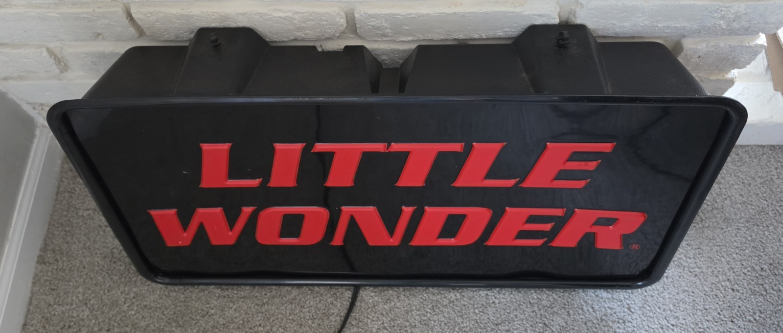 Little Wonder Light Up Sign Teart Industries Landscaping Display