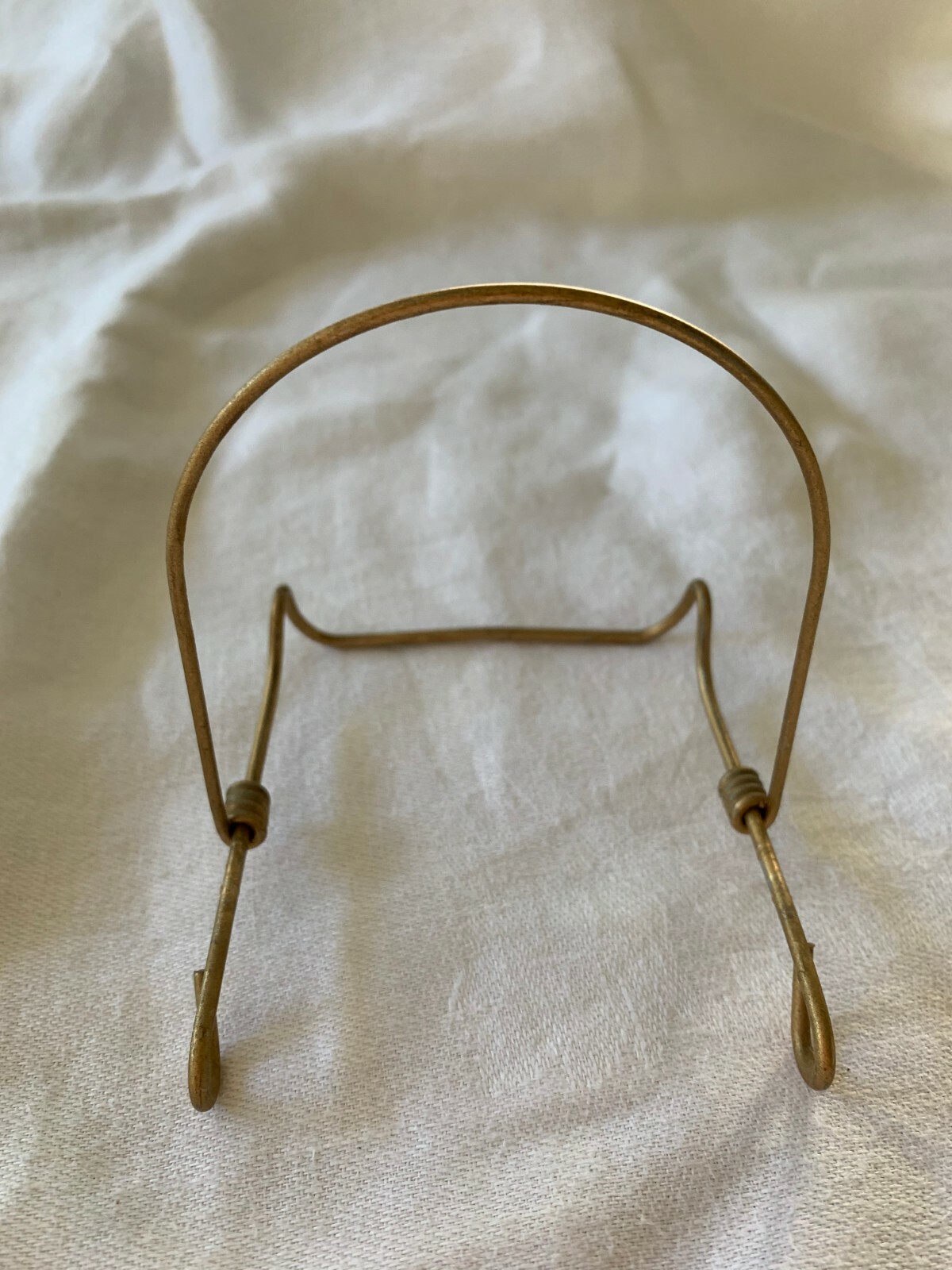 Display Plate Rack Store Fixture Metal Gold Finish Tulsa Wire Adjustable 20 +