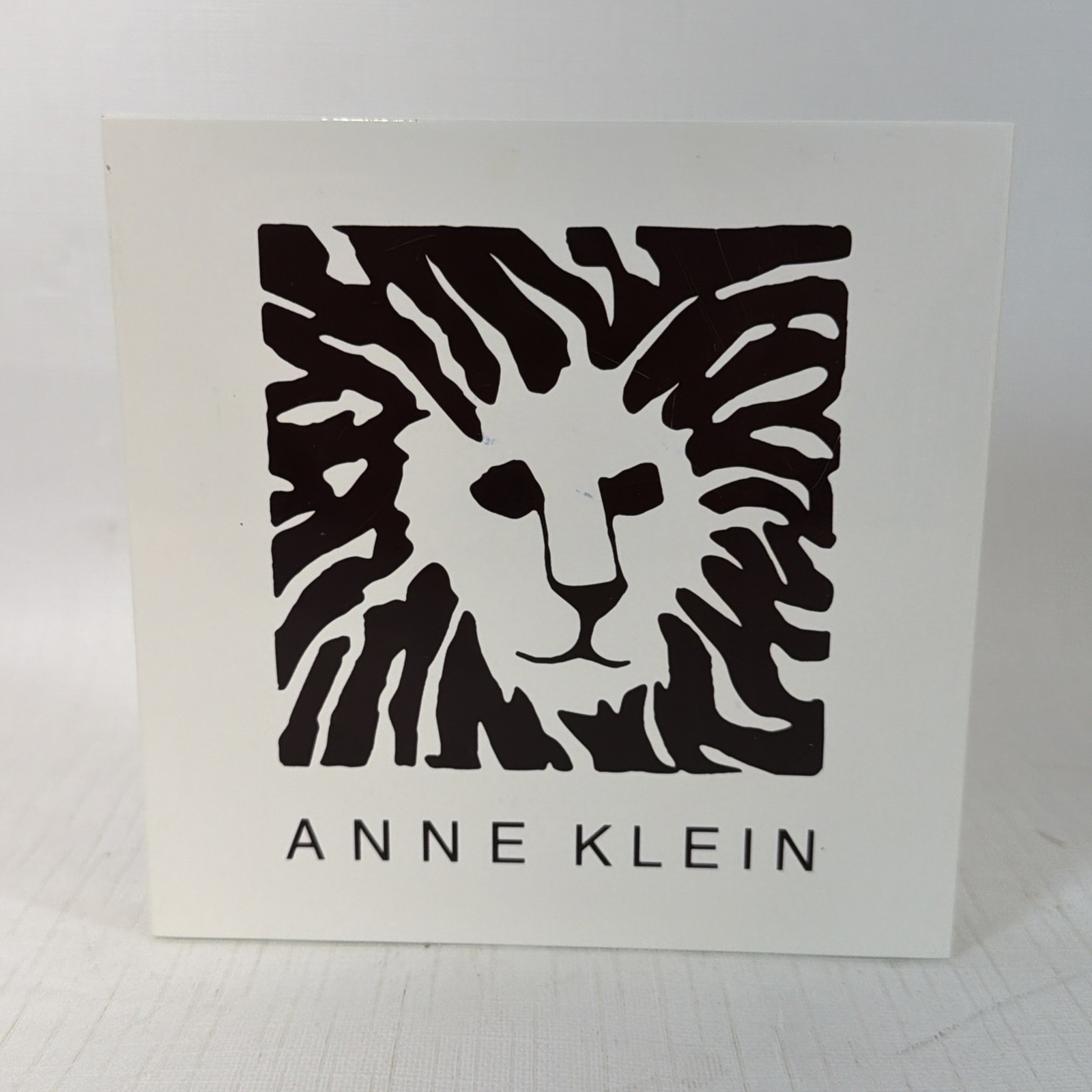 Anne Klein Lion Logo 5″x5″ Square Store Display Advertising Promotional