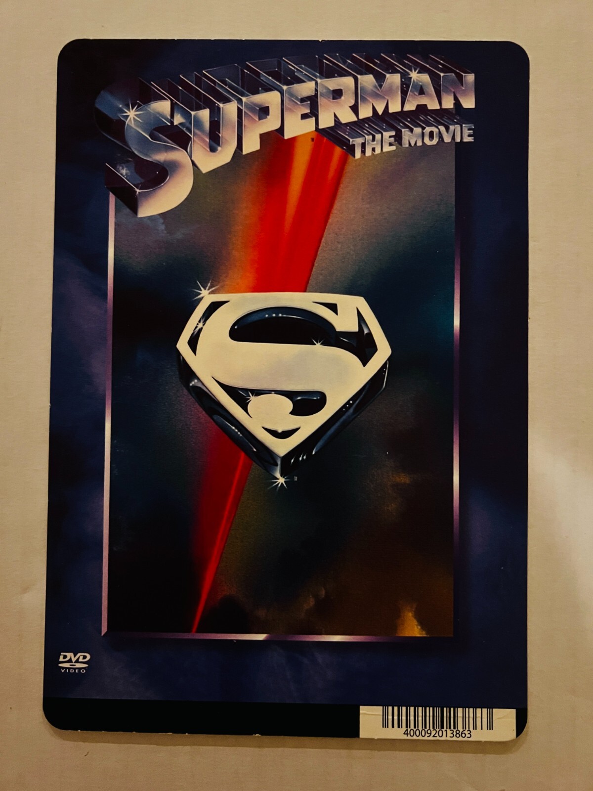 Blockbuster Movie Shelf Display Card 5.5″ x 8″ SUPERMAN The Movie😍