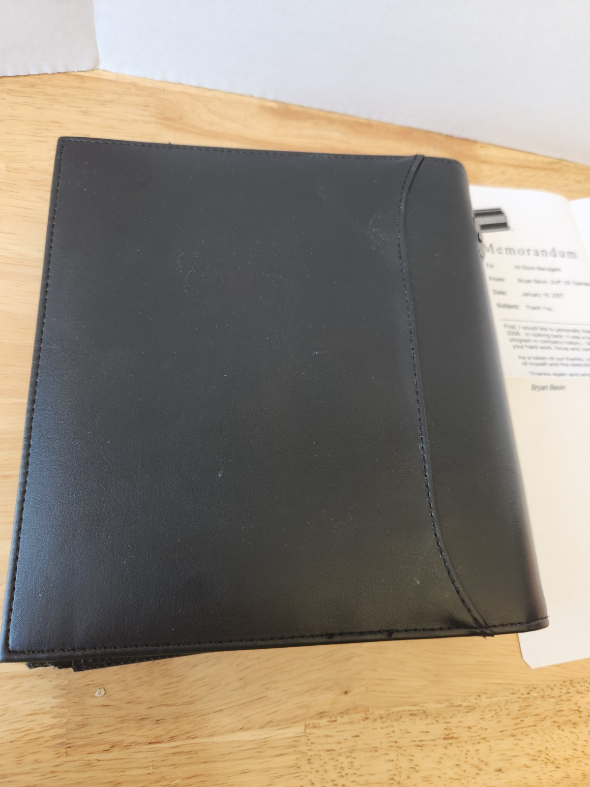 *ULTRA RARE* Blockbuster Video Manager PROMO – Case Logic DVD Album + Letter