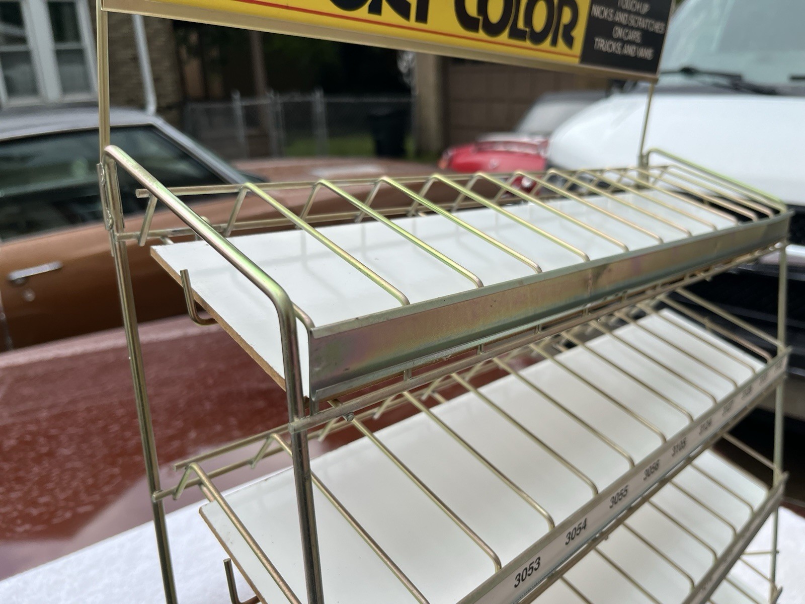 Vintage” TEMPO IMPORT COLOR” Display Touch Up Paint Cars,trucks,vans RARE!!
