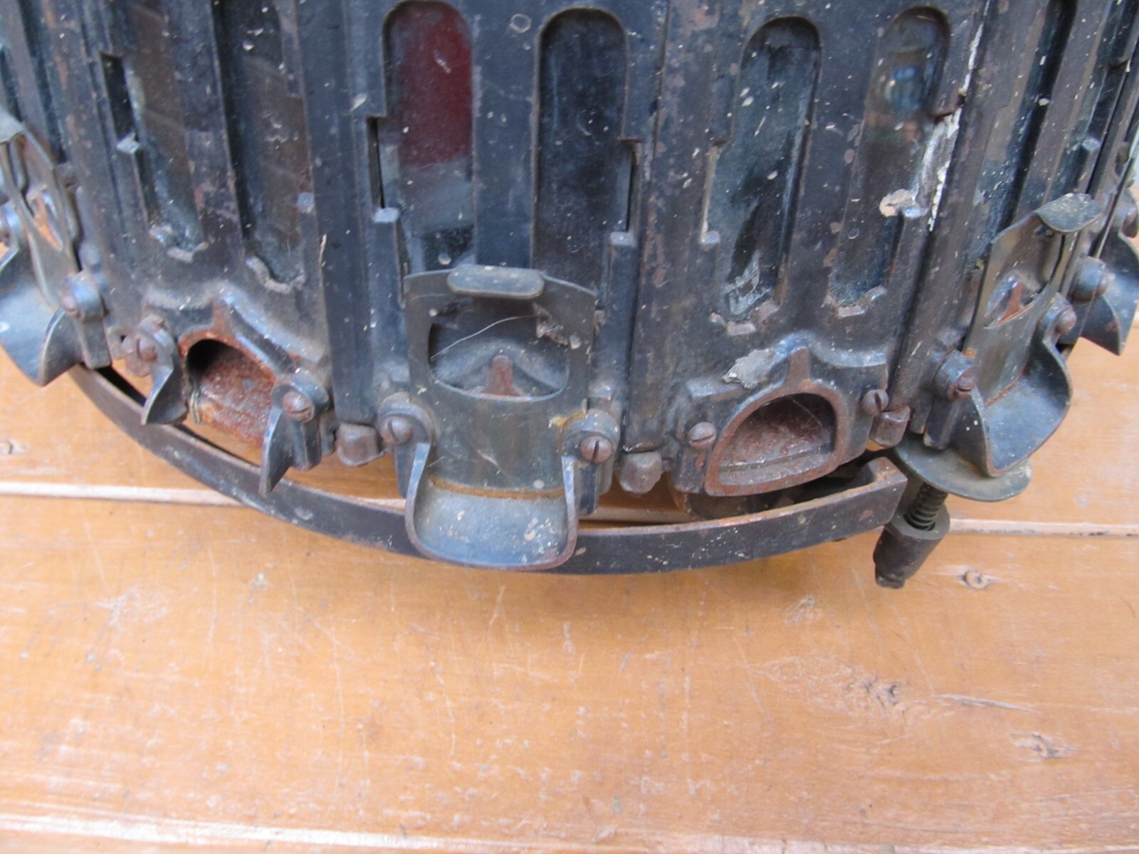 1880’s Henry Westphal’s Countertop Rotating Store Screw Bolt Shot Cabinet