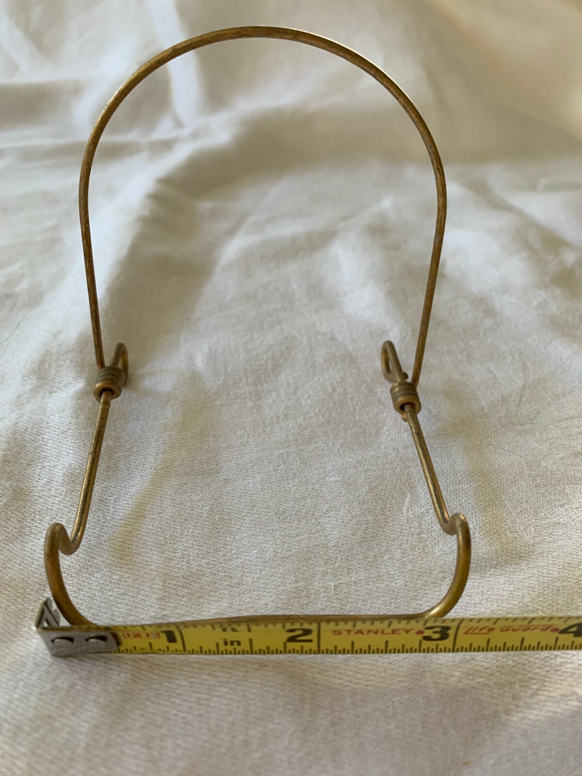 Display Plate Rack Store Fixture Metal Gold Finish Tulsa Wire Adjustable 20 +