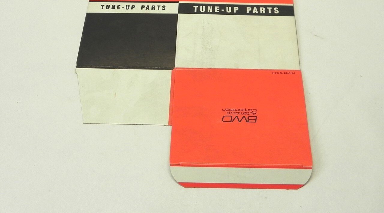 VINTAGE NIEHOFF TUNE-UP PARTS DISPLAY BOX *BOX ONLY* #286N 6.50″x4.50″x5.50″ NEW
