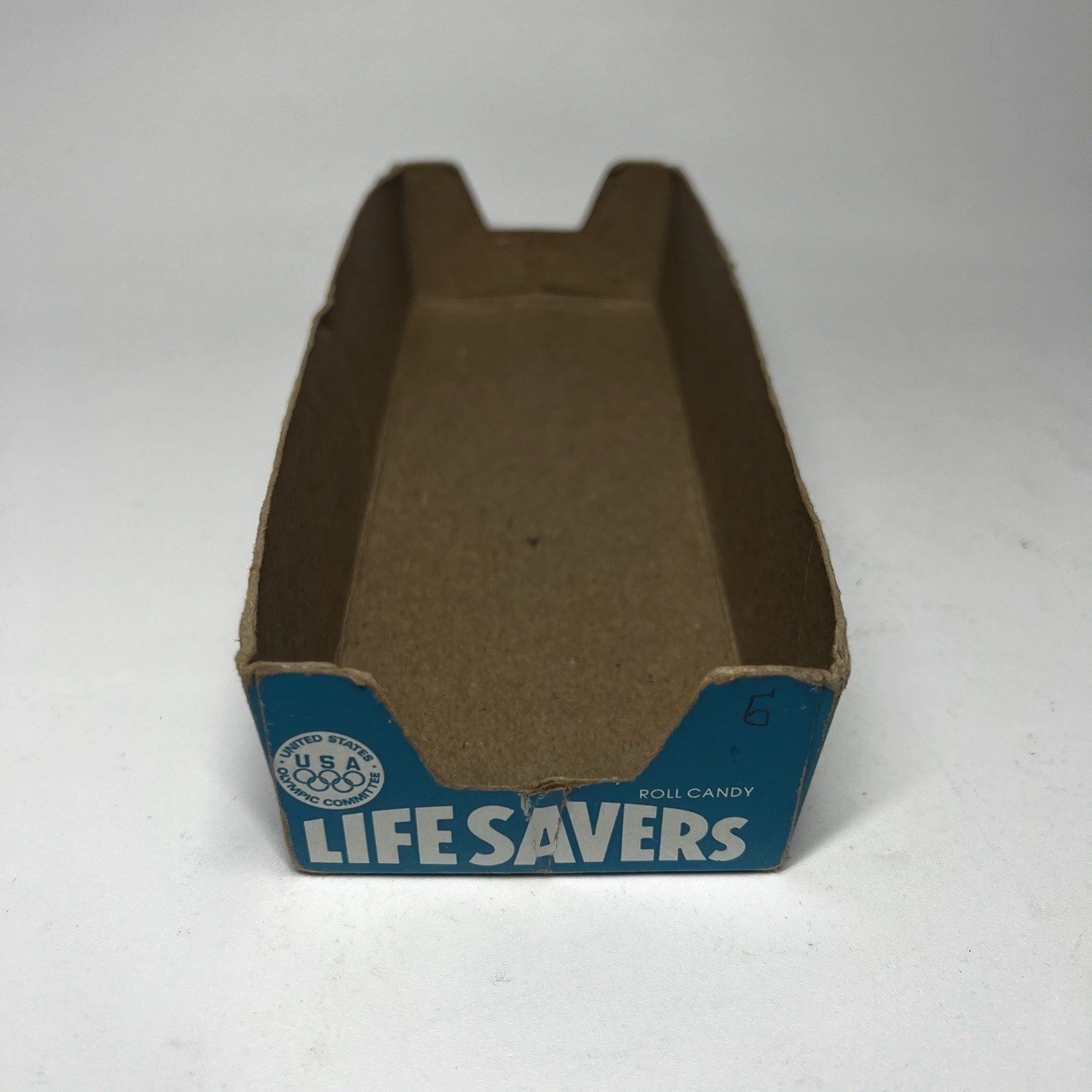 Vintage 1980 Life Savers Roll Candy Store Display Tray Olympics USA Advertising