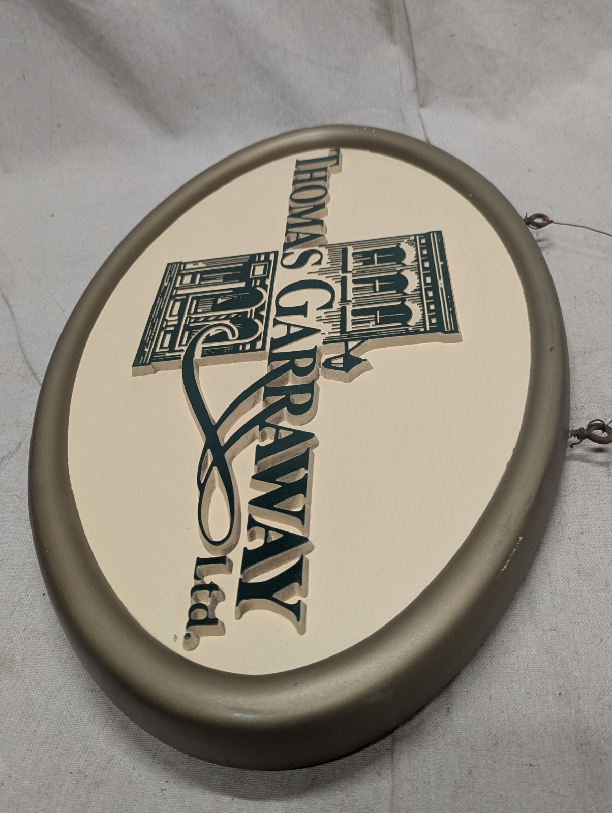 Thomas Garraway Ltd Double Sided Hanging Display Sign