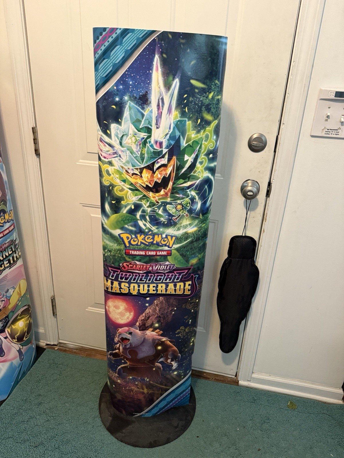 Pokemon TCG Store Display Stand Columns Scarlet & Violet Retail Promo Display St