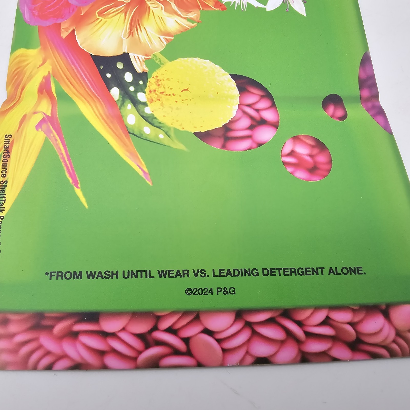 2x Gain Detergent Advertising Shelf Talk Banners Grocery Store Display Sign P&G