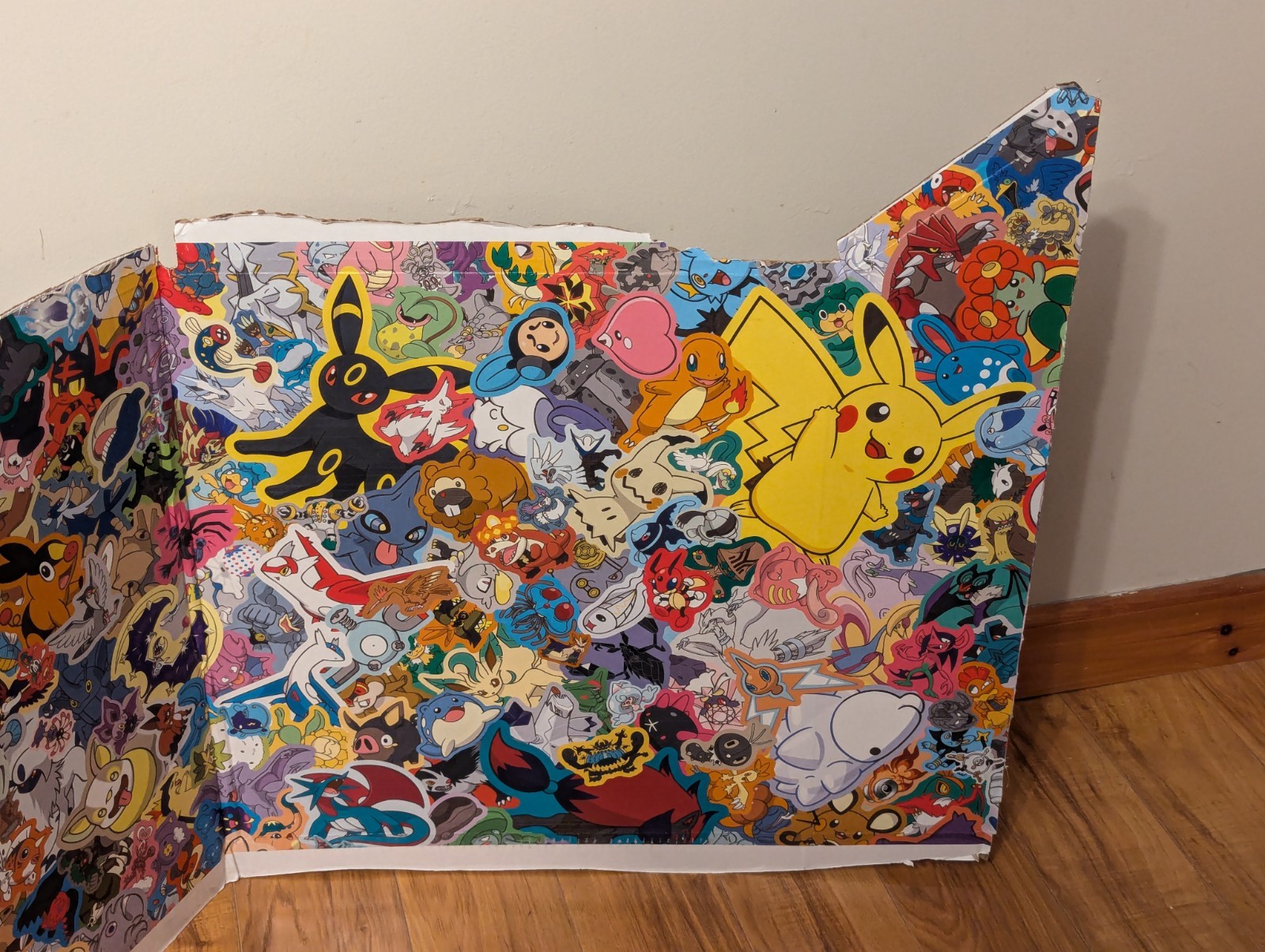 Pokemon What’s You Favorite Cards & Plush Cardboard Store Display Parts 2026