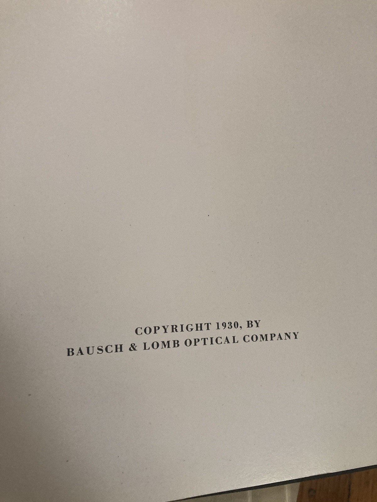 RARE 1930 Bausch & Lomb pre Ray-Ban Sunglasses Salesman Catalog vogue in eyewear