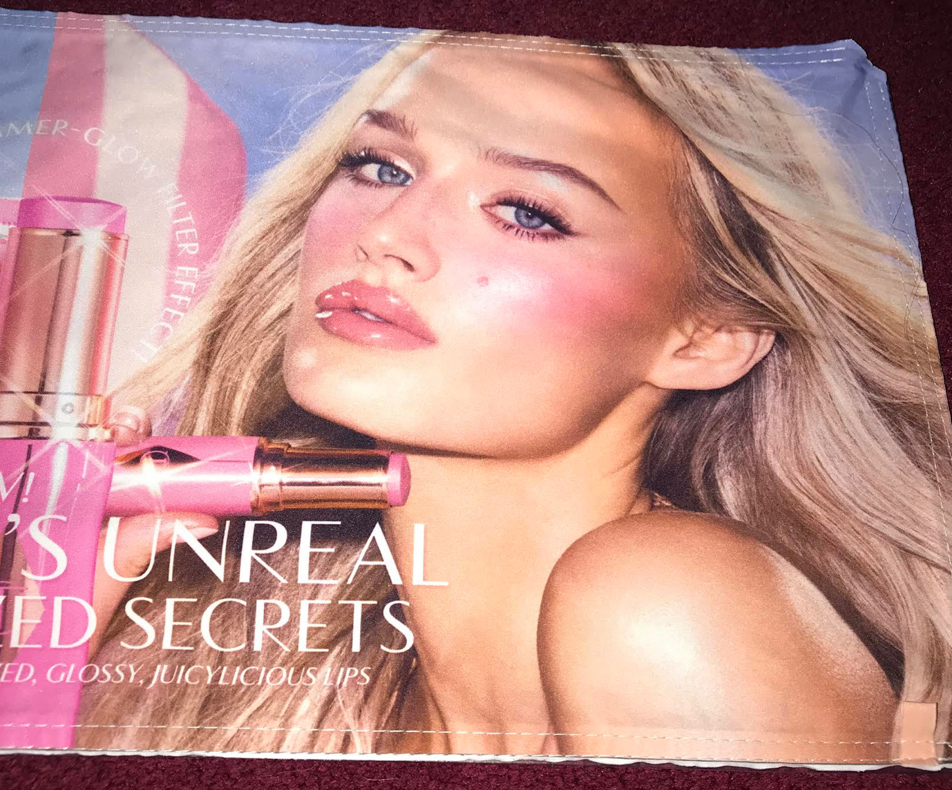 Charlotte Tilbury Lip Gloss Ulta Beauty PROMO BANNER RARE HTF Makeup Lover Gift