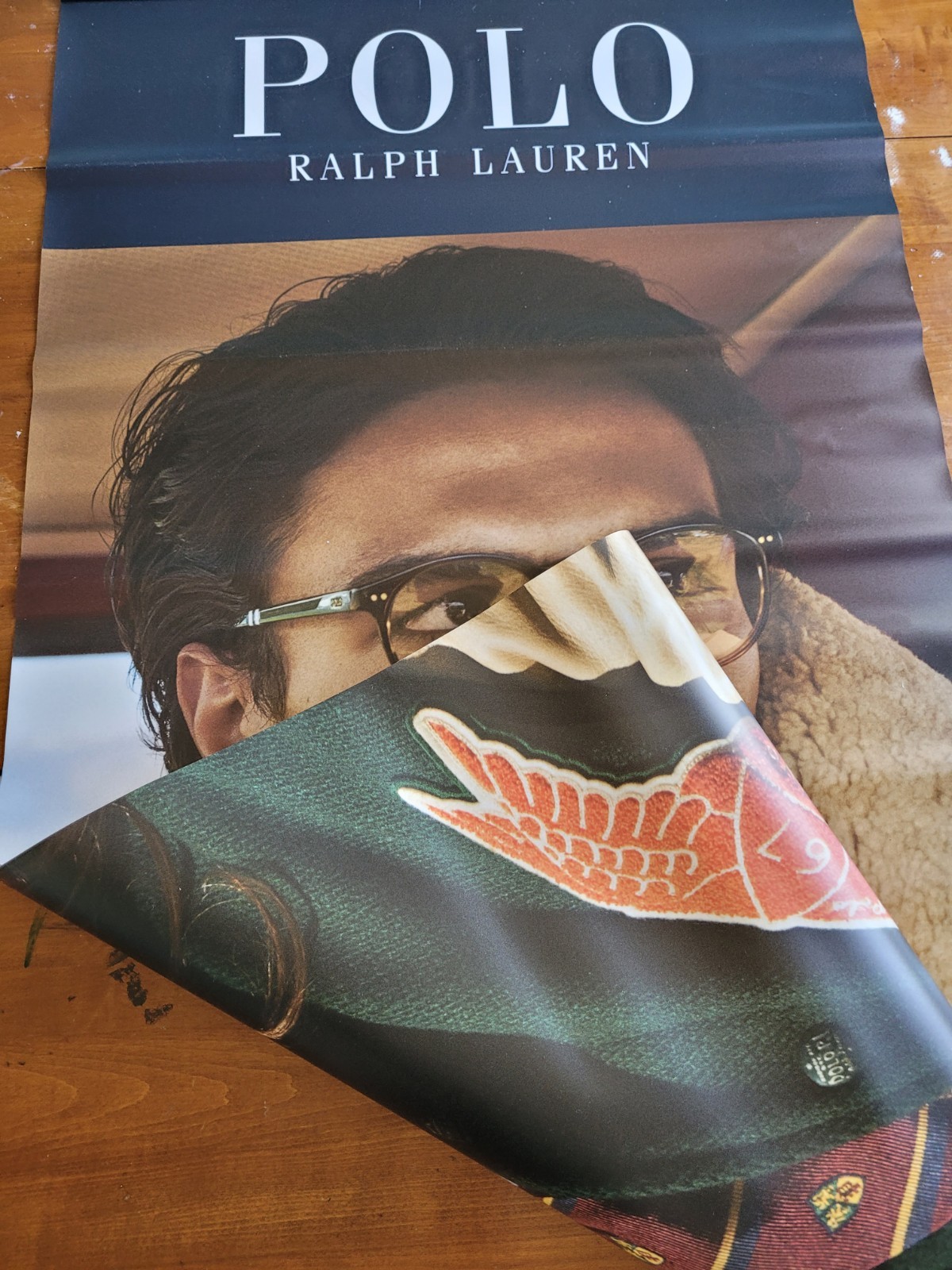 Polo Ralph Lauren Fashion Advertising Banner Poster Double Sided 54”x28”