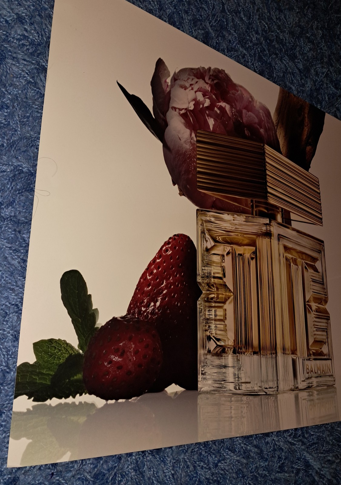 Balmain Destin Perfume Fragrance PROMO SIGN 2 FT Ulta Beauty RARE HTF